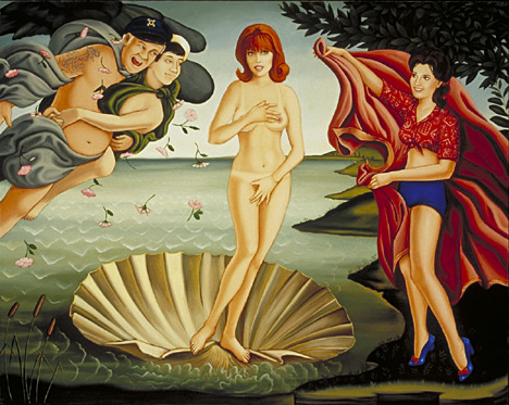 Gilligan's_Island Ginger_Grant Isabel_Samaras Mary_Ann_Summers Skipper_Jonas_Grumby The_Birth_Of_Venus Venus Willy_Gilligan art cosplay