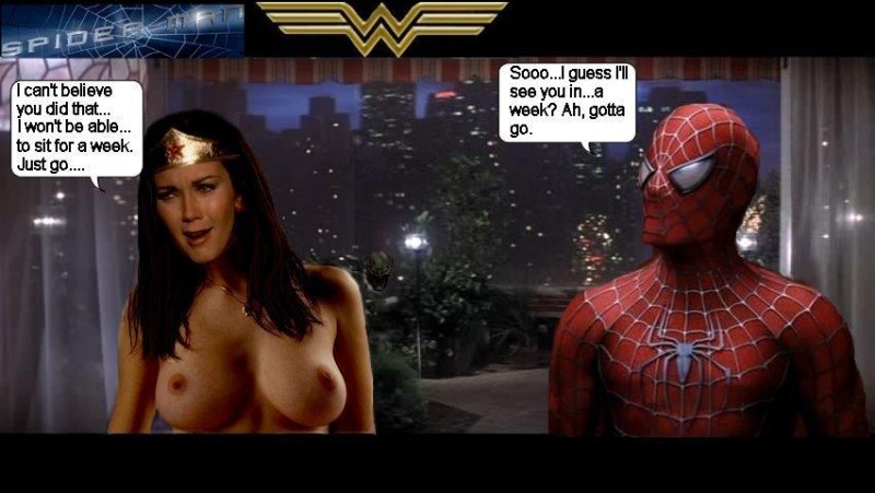 Female Superhero Captions - Post 908786: DC fakes GAW_(artist) Lynda_Carter Marvel Spider-Man  Wonder_Woman