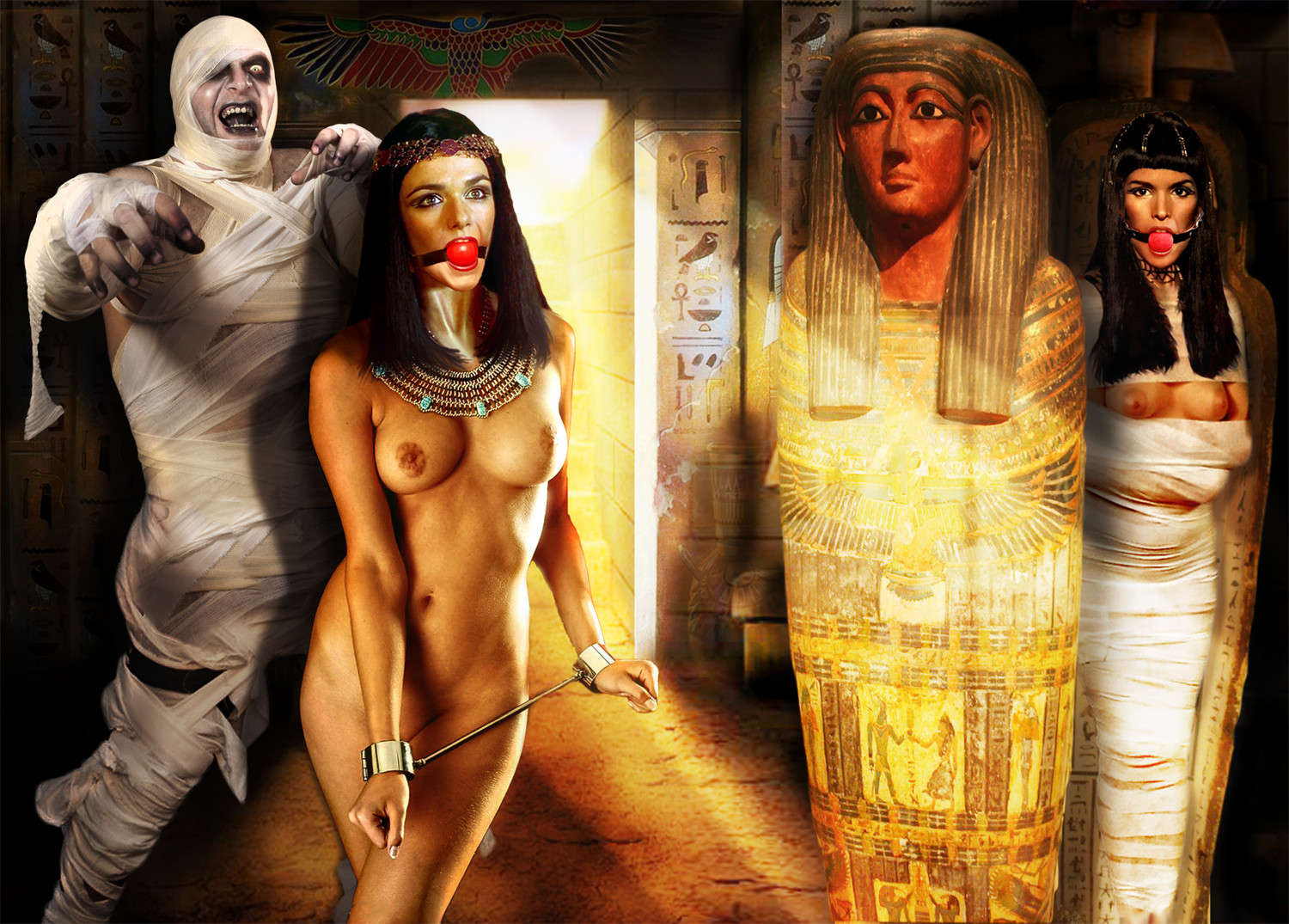 Anck-Su-Namun Evelyn_O'Connell Nefertiti Patricia_Velásquez Rachel_Weisz The_Mummy The_Mummy_Returns Undyingtota fakes