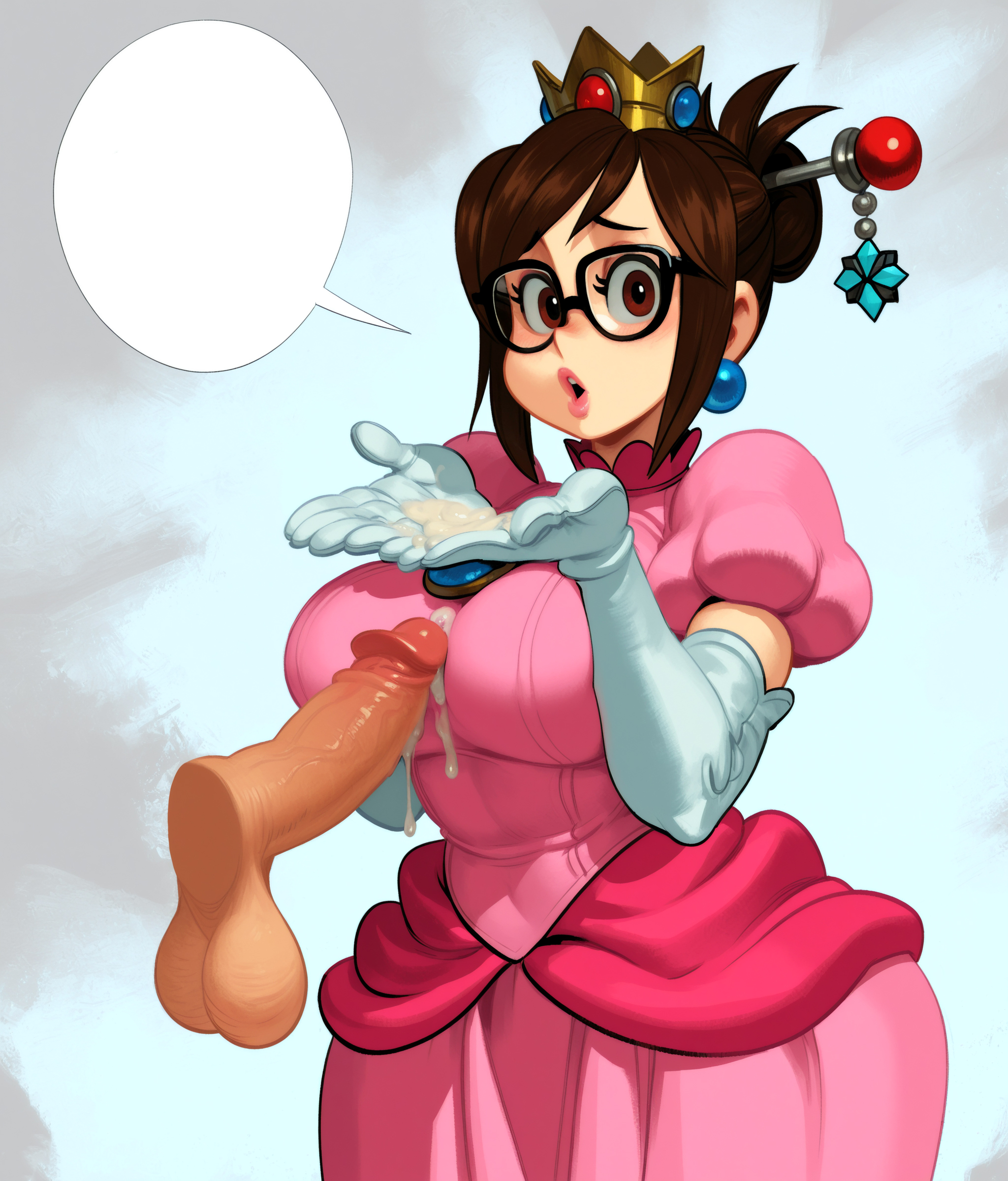 AI-generated Mei-Ling_Zhou Overlook Princess_Peach Super_Mario_Bros. cosplay