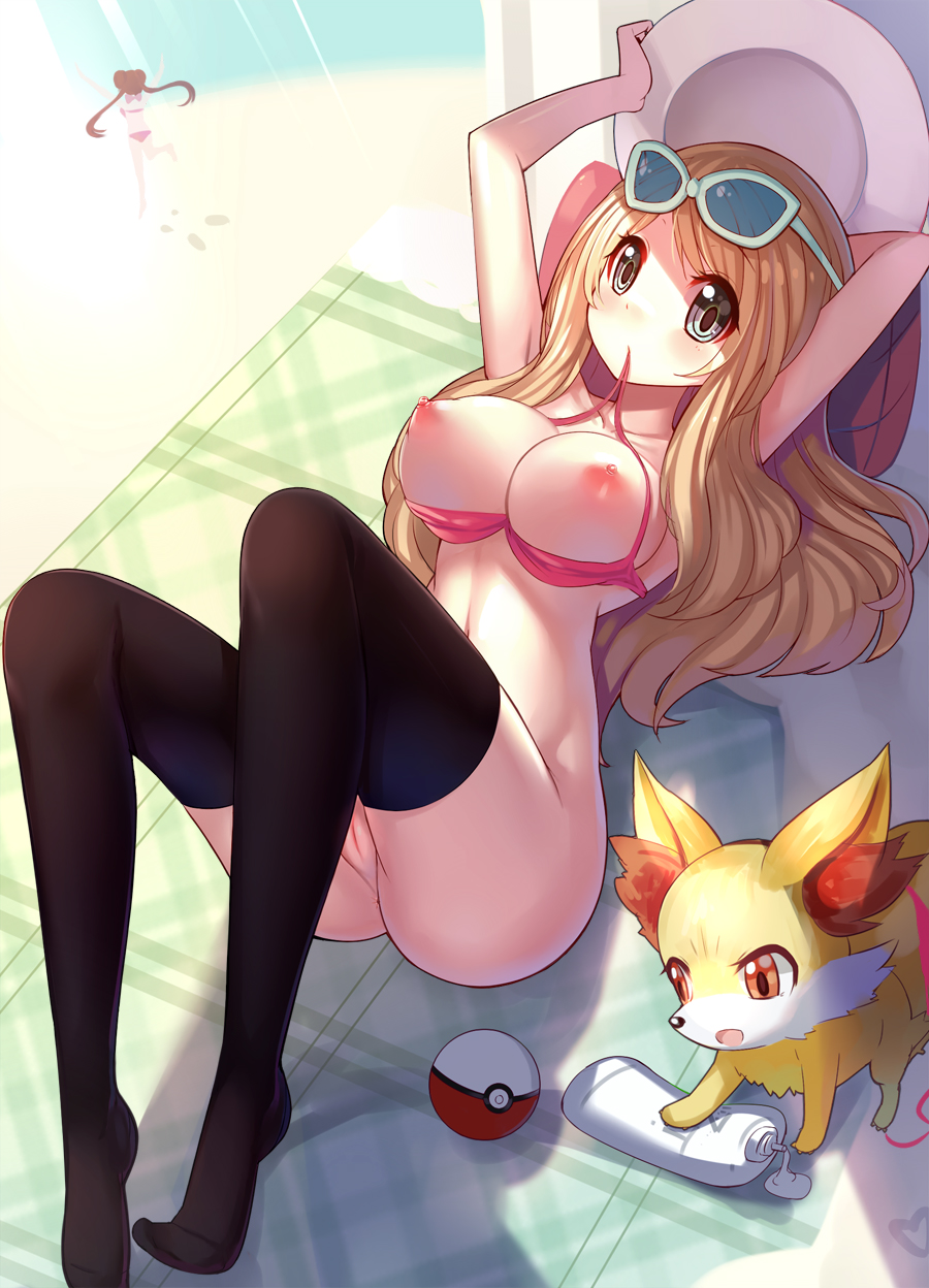 Post 1236753: Fennekin Porkyman Ririko Rosa Serena