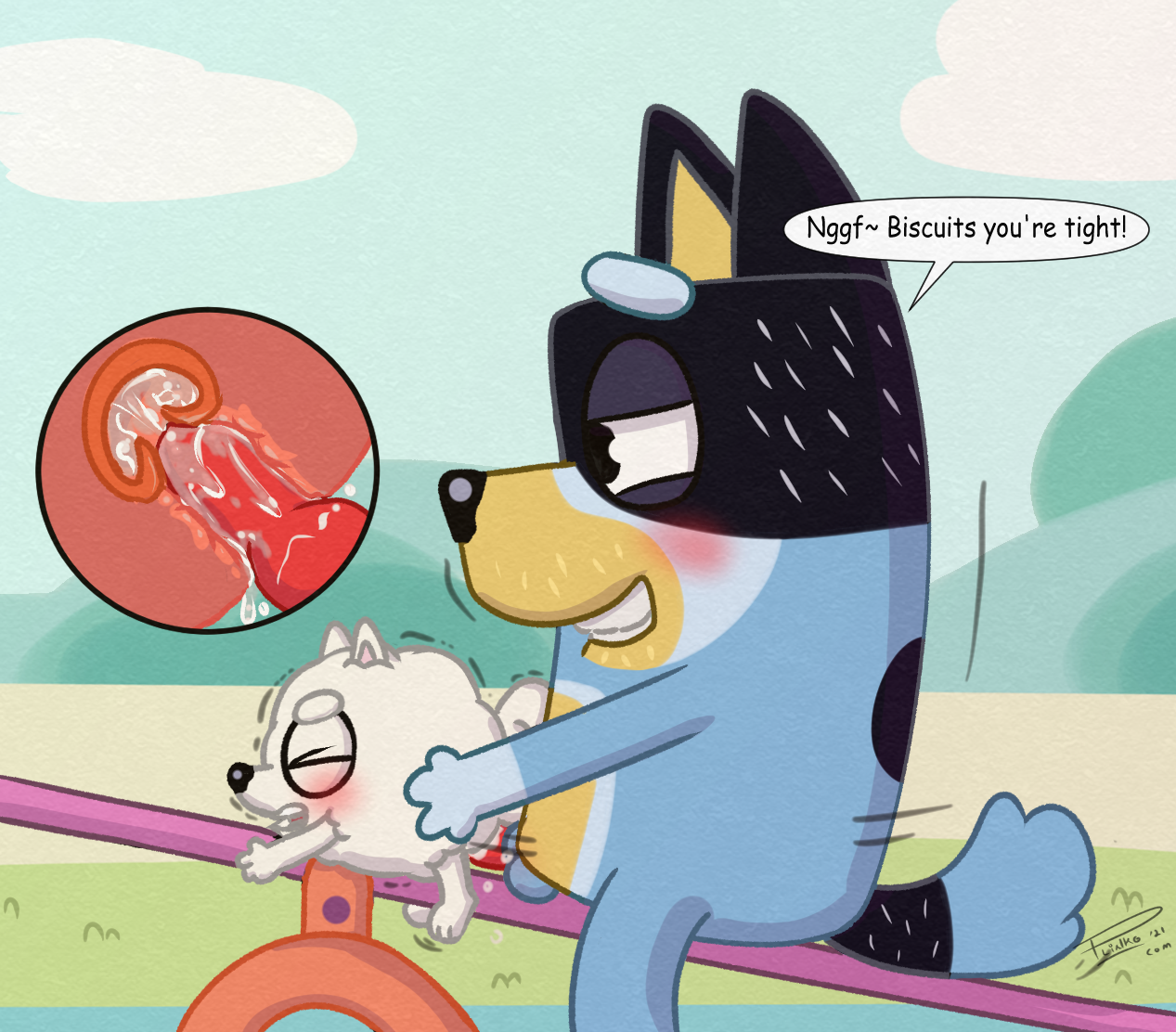Rule34 bluey