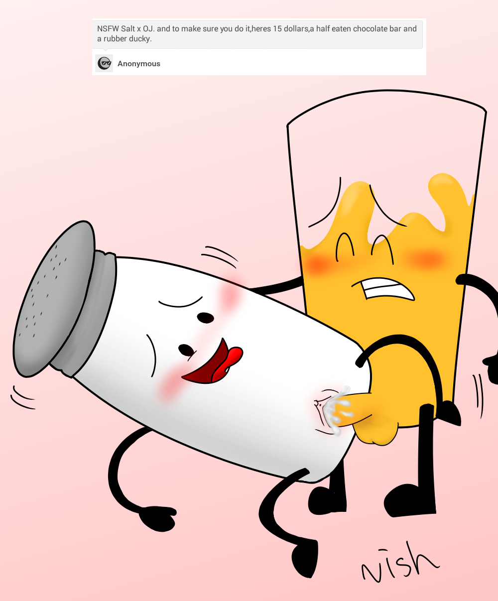 Inanimate_Insanity OJ fishyvish salt_shaker