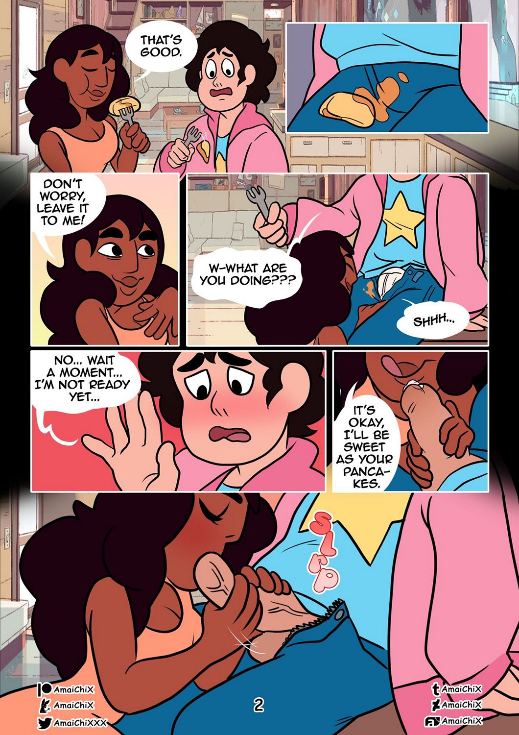 Post 3612894 Comic Conniemaheswaran Stevenquartzuniverse Stevenuniverse 