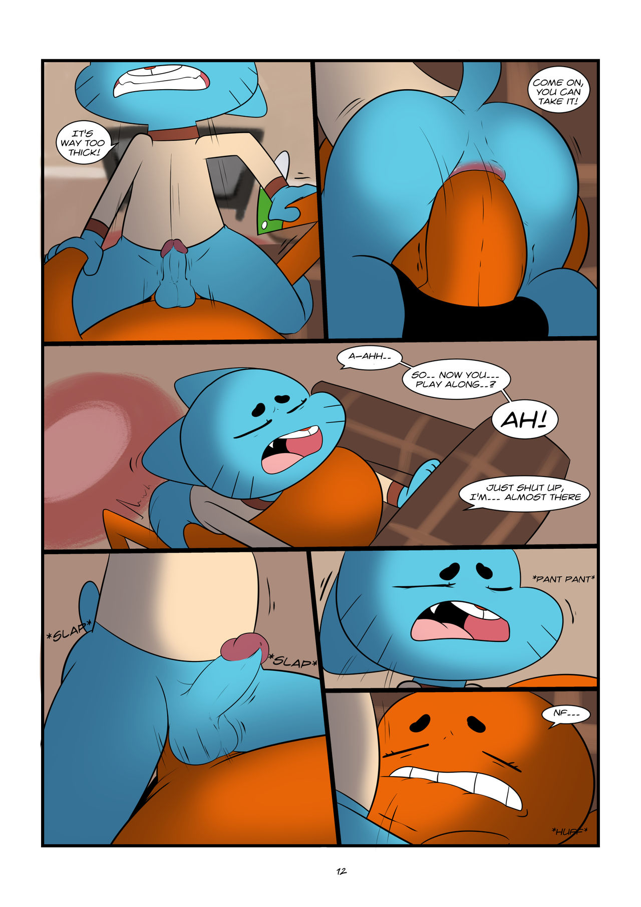 Gumball and darwin porn comics