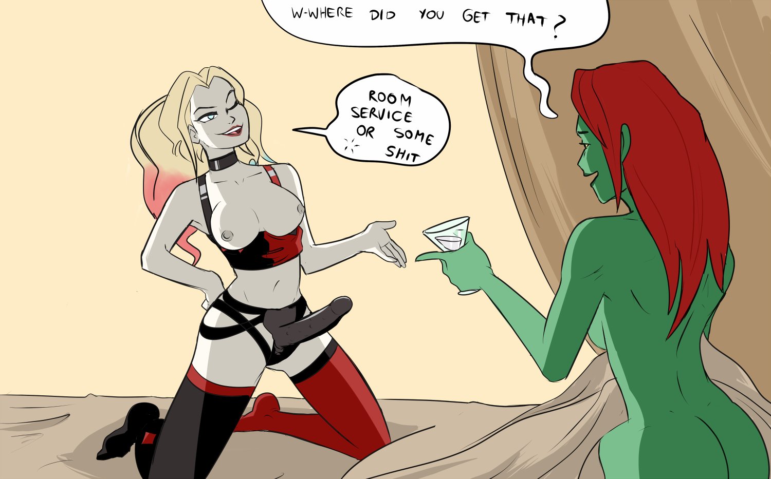 DC DamnVlado Harley_Quinn Harley_Quinn_(2019) Poison_Ivy Vlado