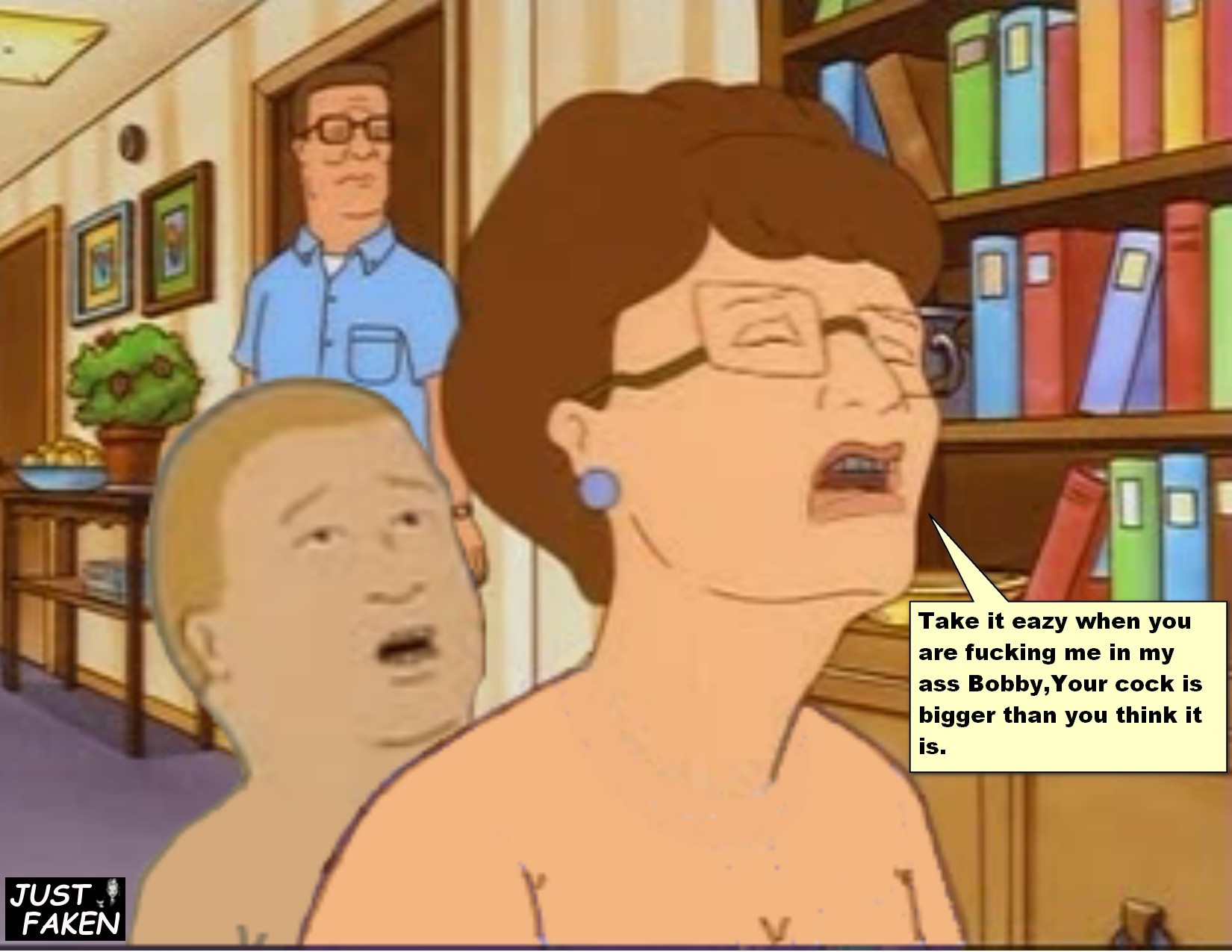 Post 2306167 Bobby Hill Hank Hill Justfaken King Of The Hill Peggy Hill