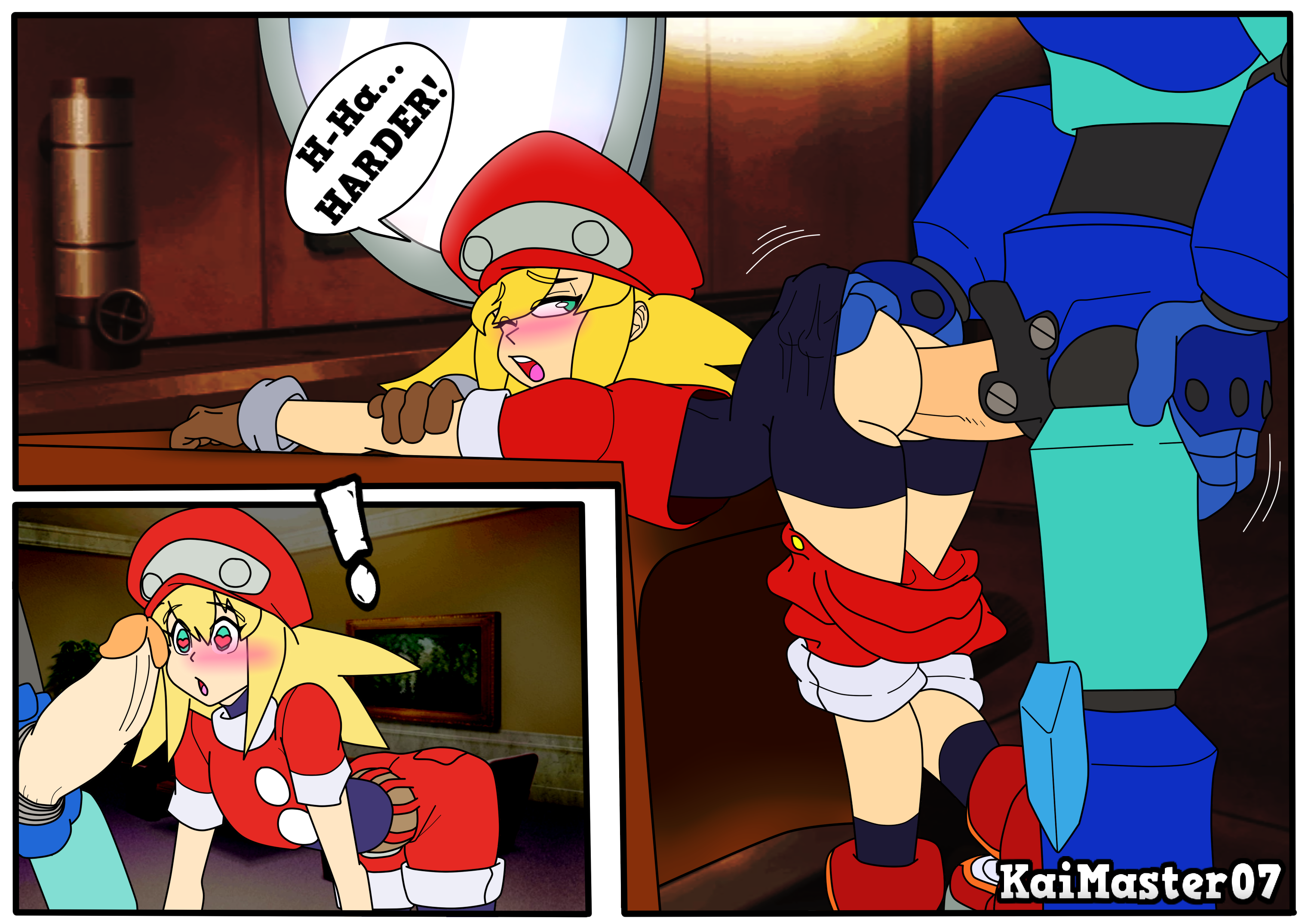 KaiMaster07 Mega_Man_Legends Mega_Man_Legends_(series) Mega_Man_Volnutt Roll_Caskett thesquidycipher