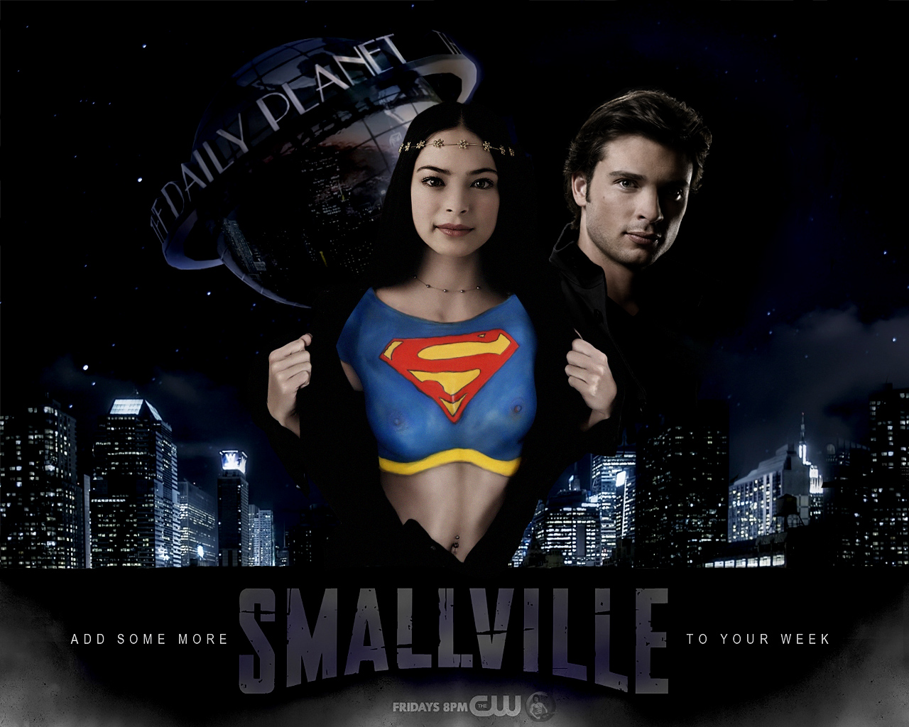 Post 1840375 Clarkkent Dc Fakes Kristinkreuk Lanalang Realschrambo Smallville Tomwelling