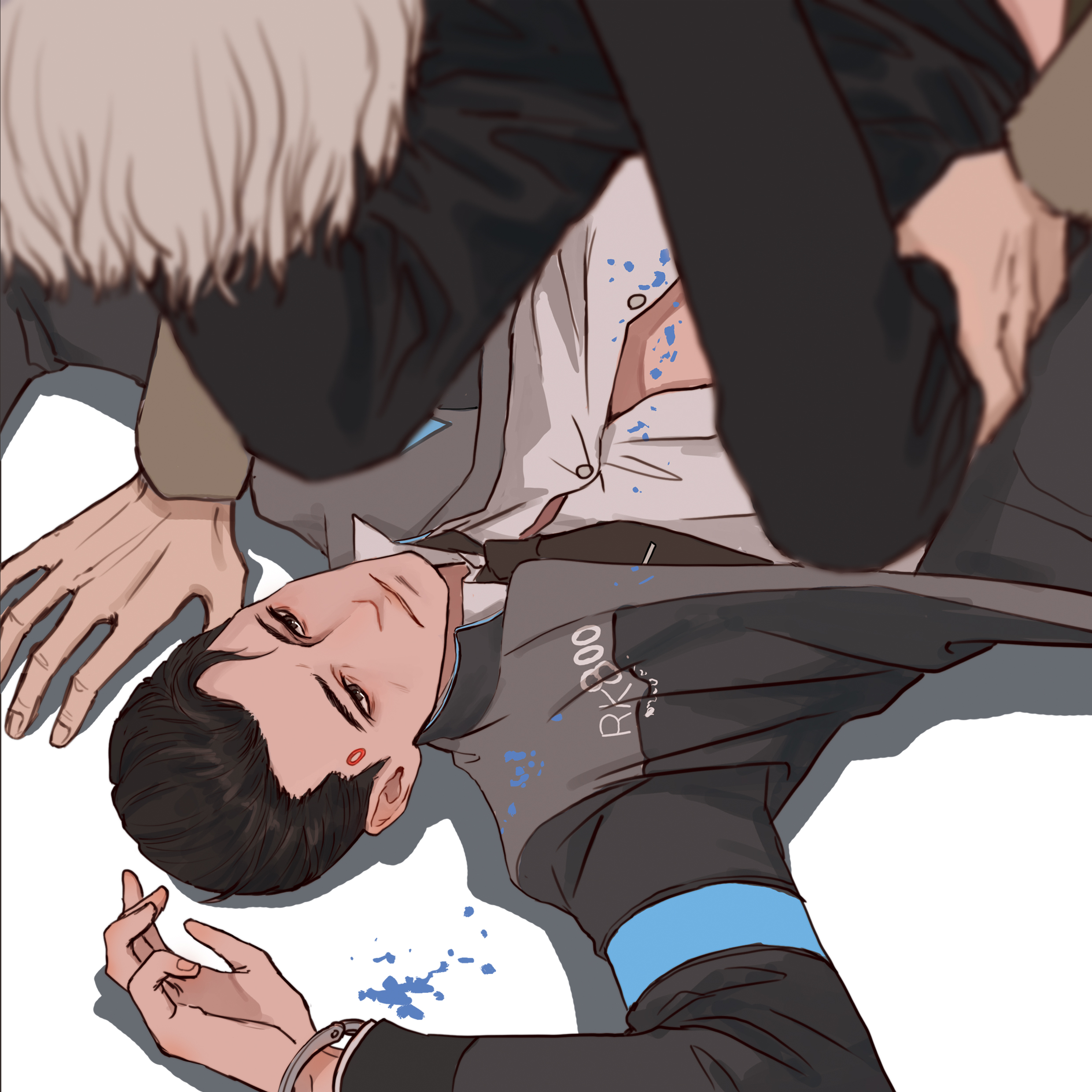 Post 2631525: Connor Detroit:_Become_Human Hank_Anderson