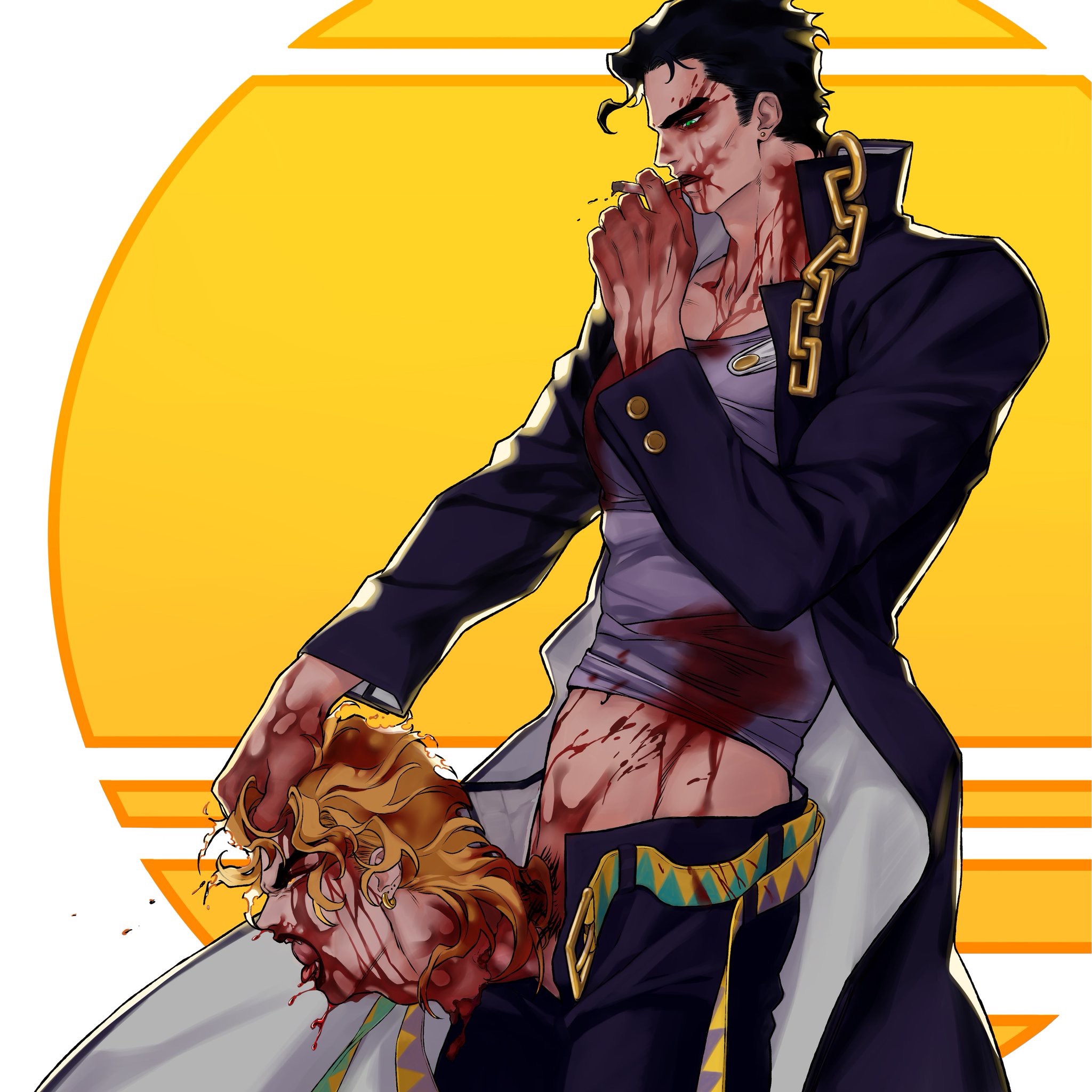 Post 3337698: Dio_Brando huang_lia Jojos_Bizarre_Adventure Jotaro_Kujo