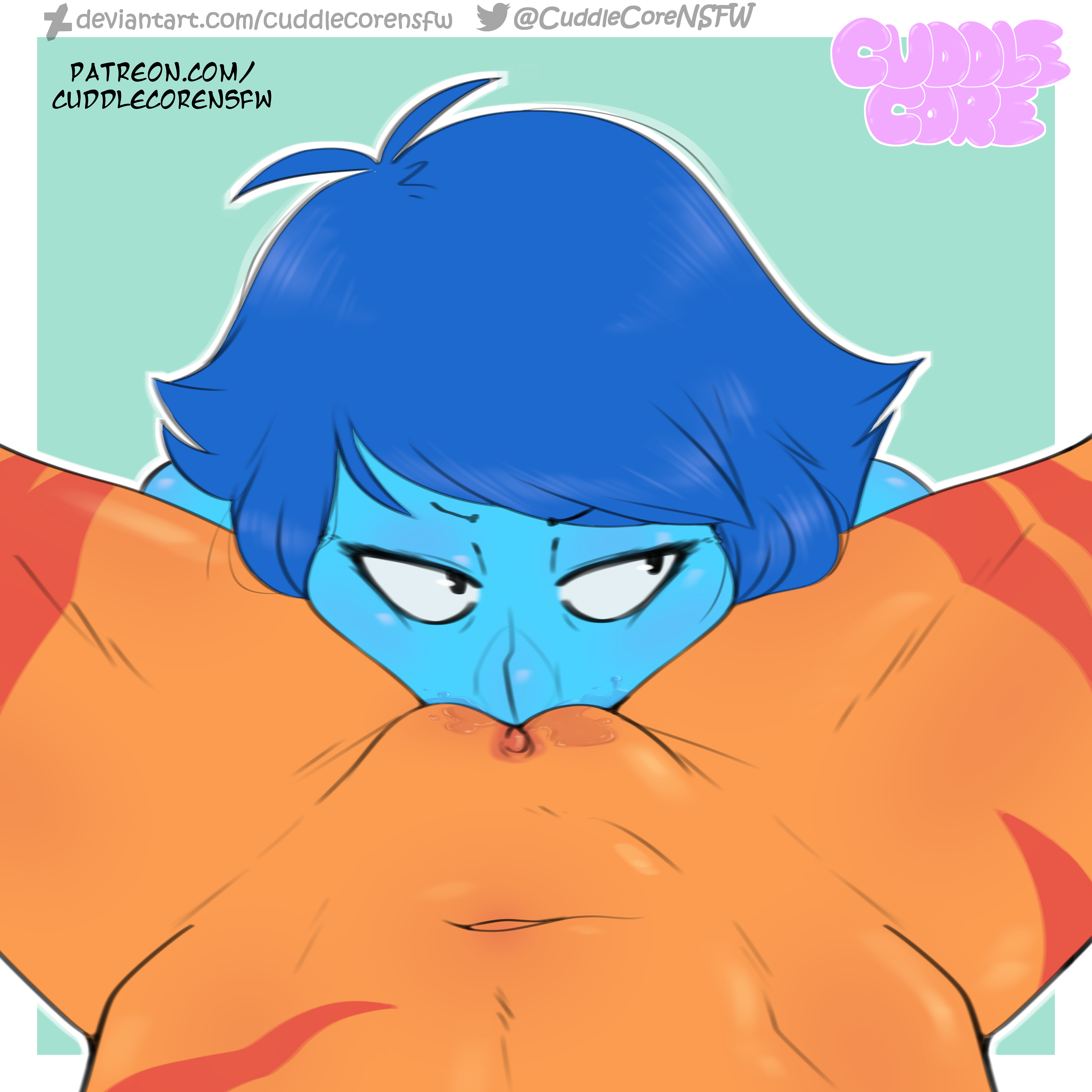 Jasper Lapis_Lazuli Steven_Universe cuddlecore