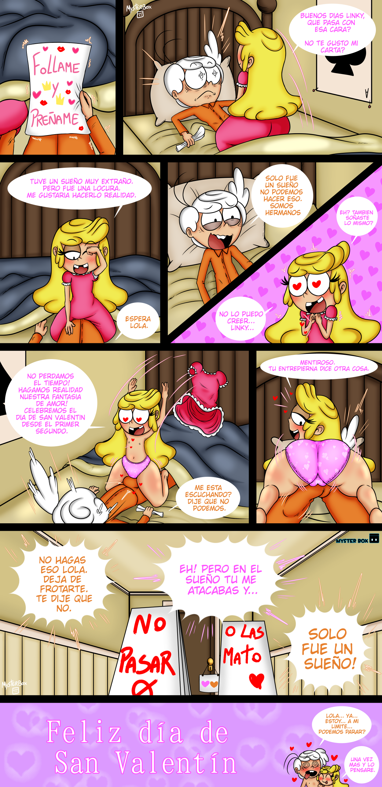 The loud house 18 myster box porn comics