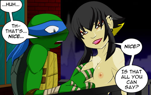 Hamato_Miwa Karai Leonardo TMNT_2012 Teenage_Mutant_Ninja_Turtles