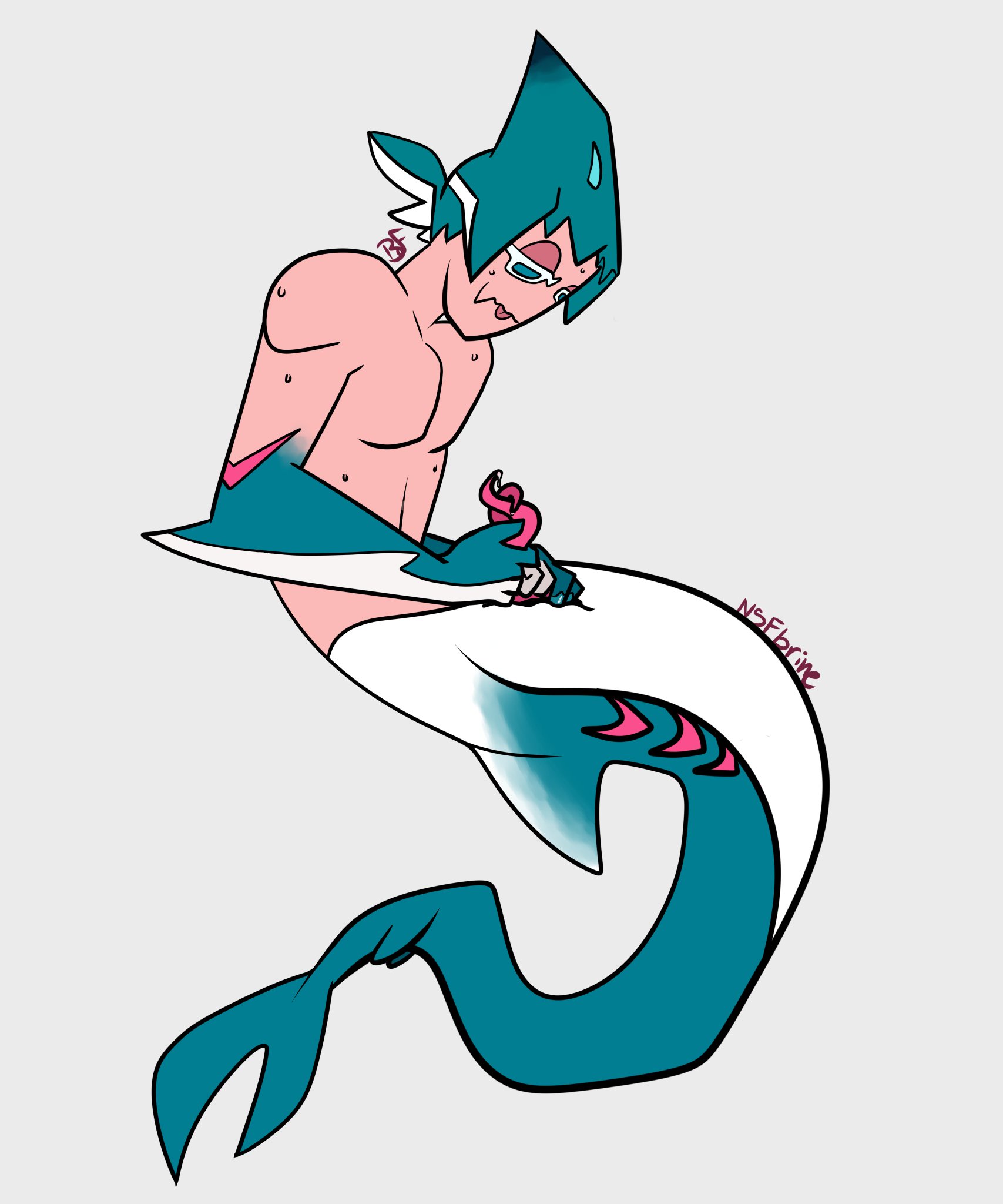 Post 3819070: Cookie_Run Sorbet_Shark_Cookie