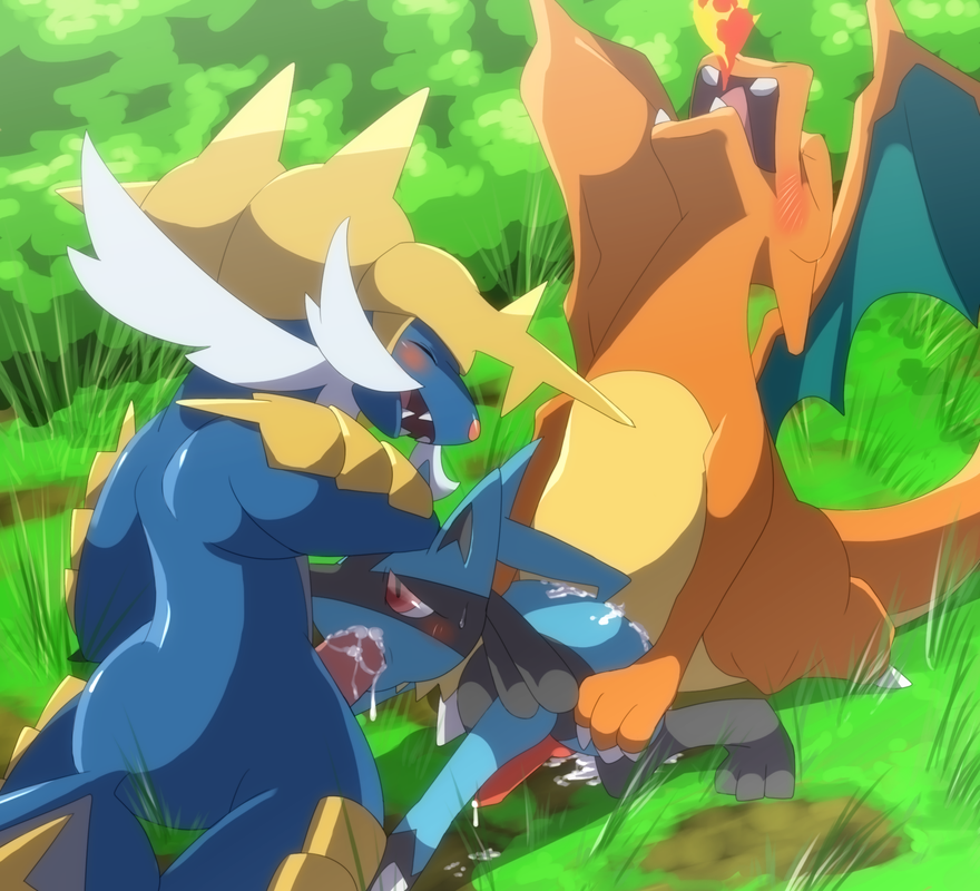 Charizard Lucario Porkyman Samurott bioZS