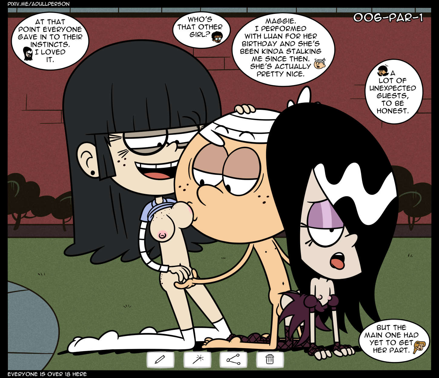 Post 4938883 Adullperson Clydemcbride Comic Girljordan Haiku Lincolnloud Maggie Stellazhau 