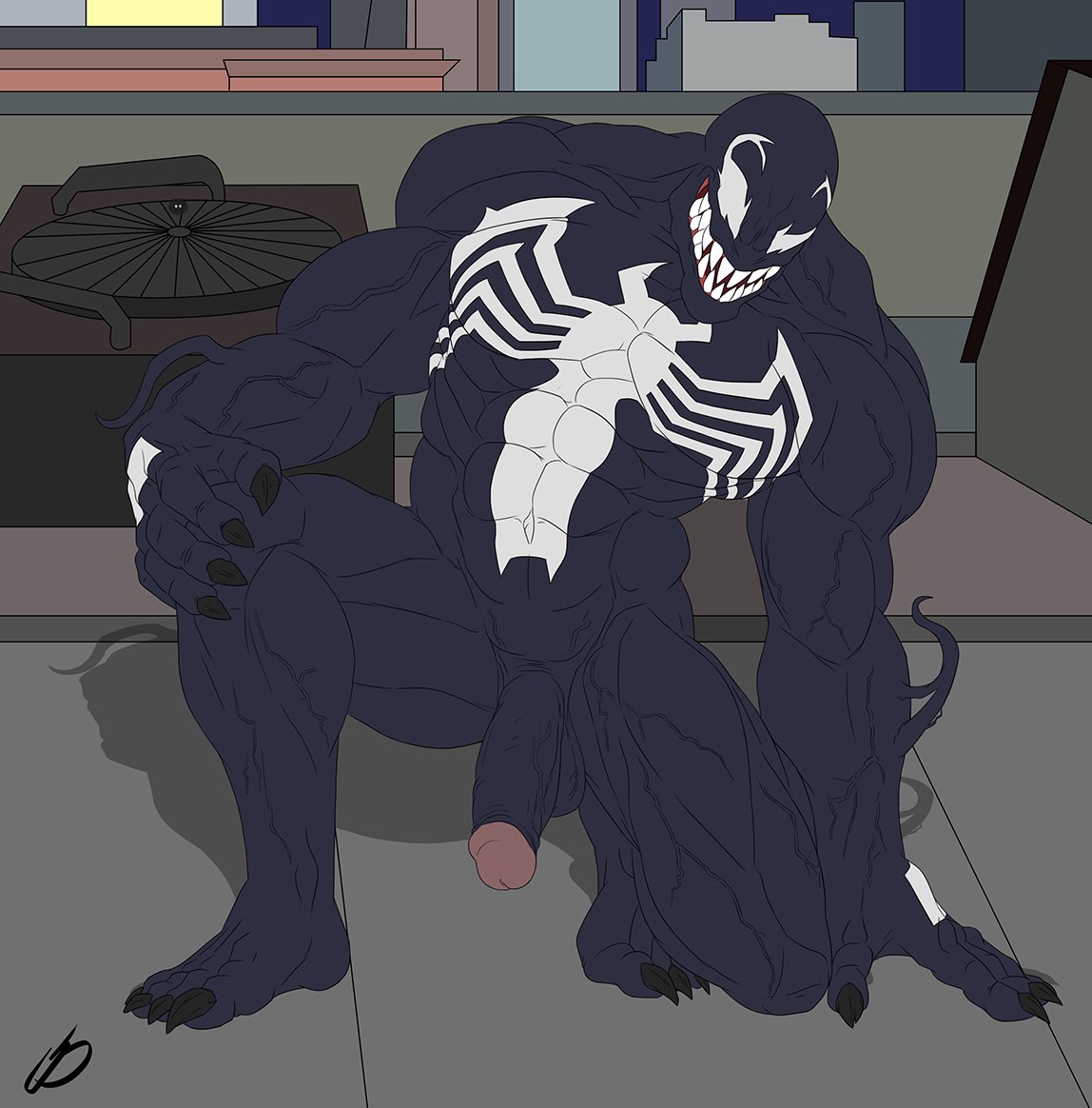 Venom and carnage (marvel) drawn by sedo(usingincognito) danbooru