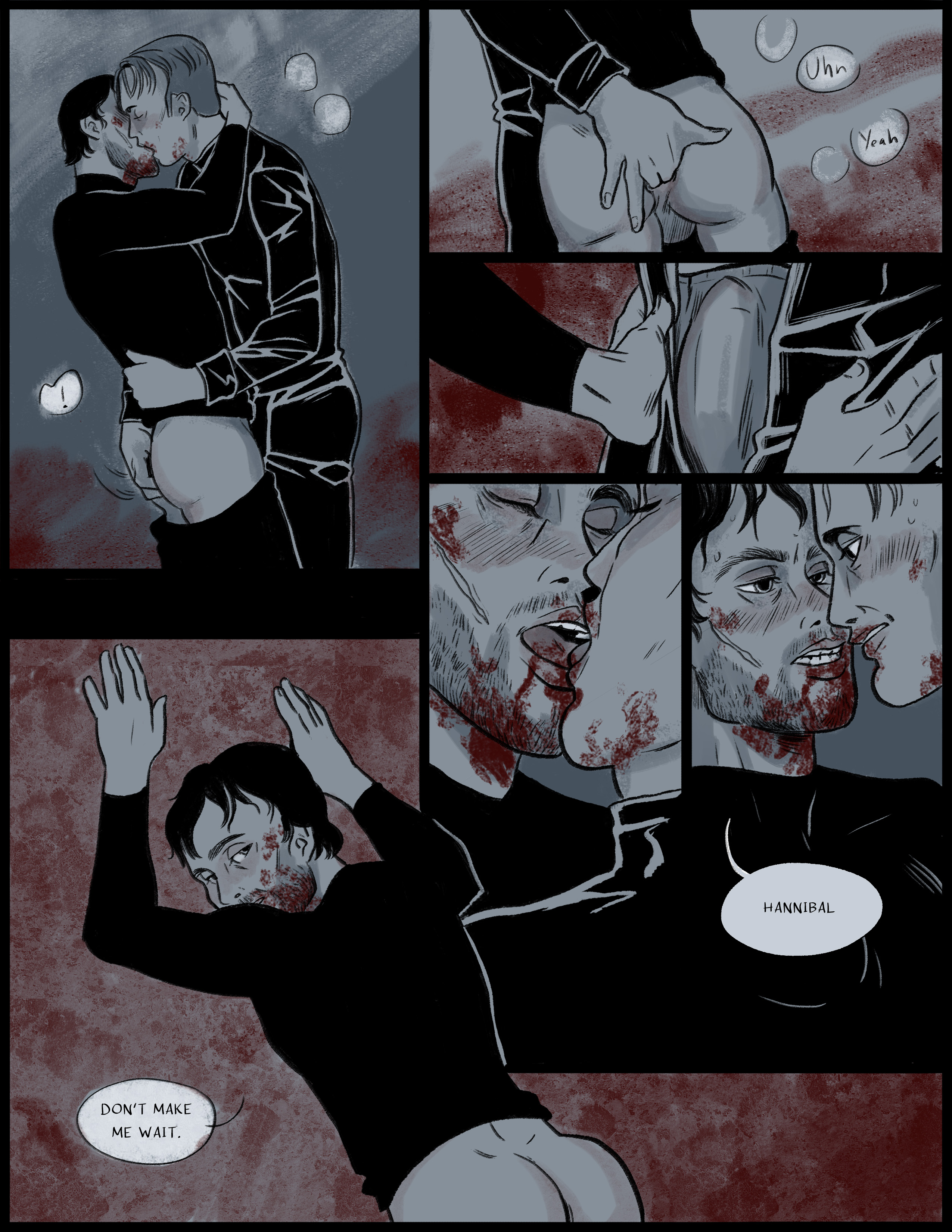 Hannibal x will nsfw