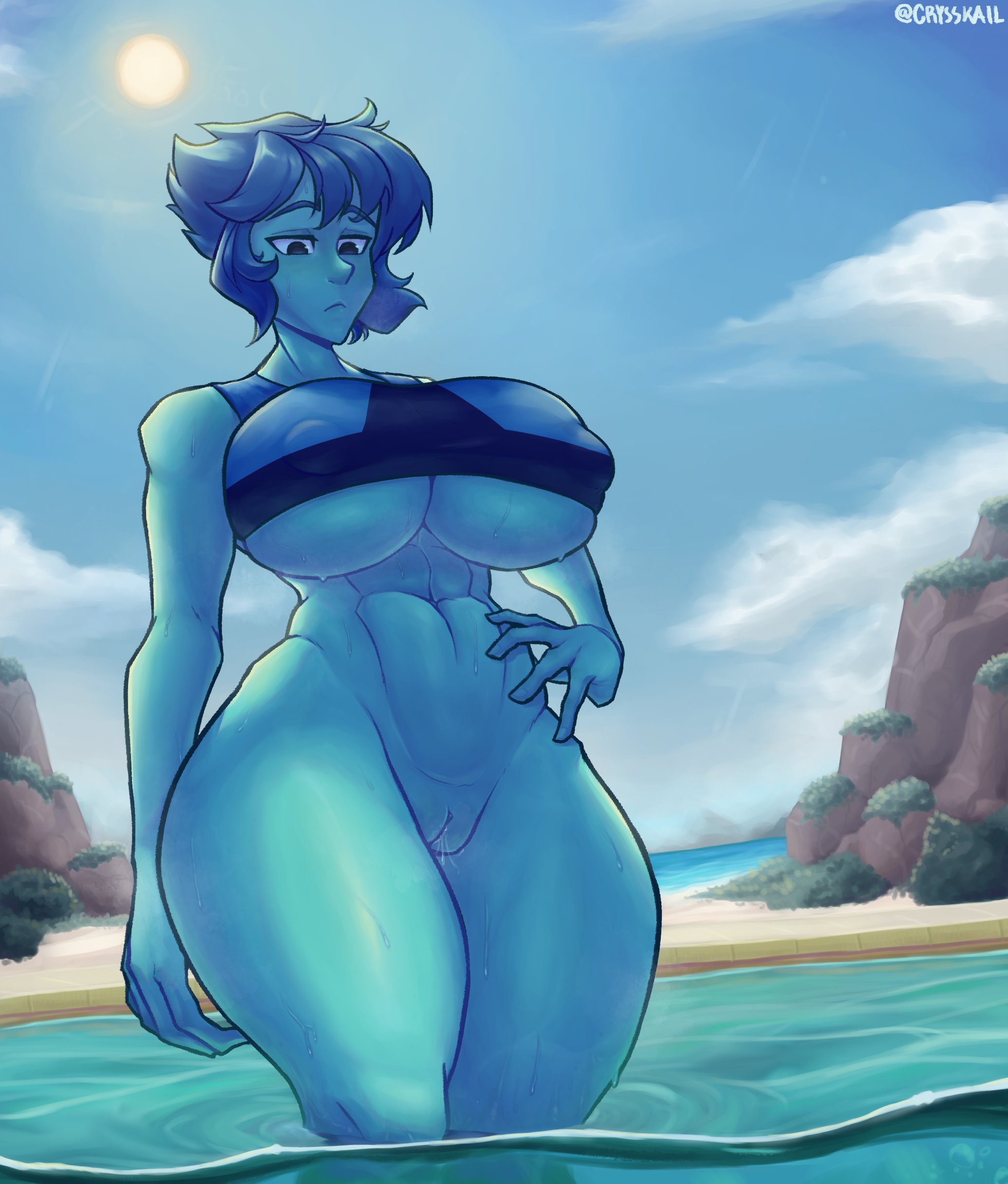 Crysskail Lapis_Lazuli Steven_Universe