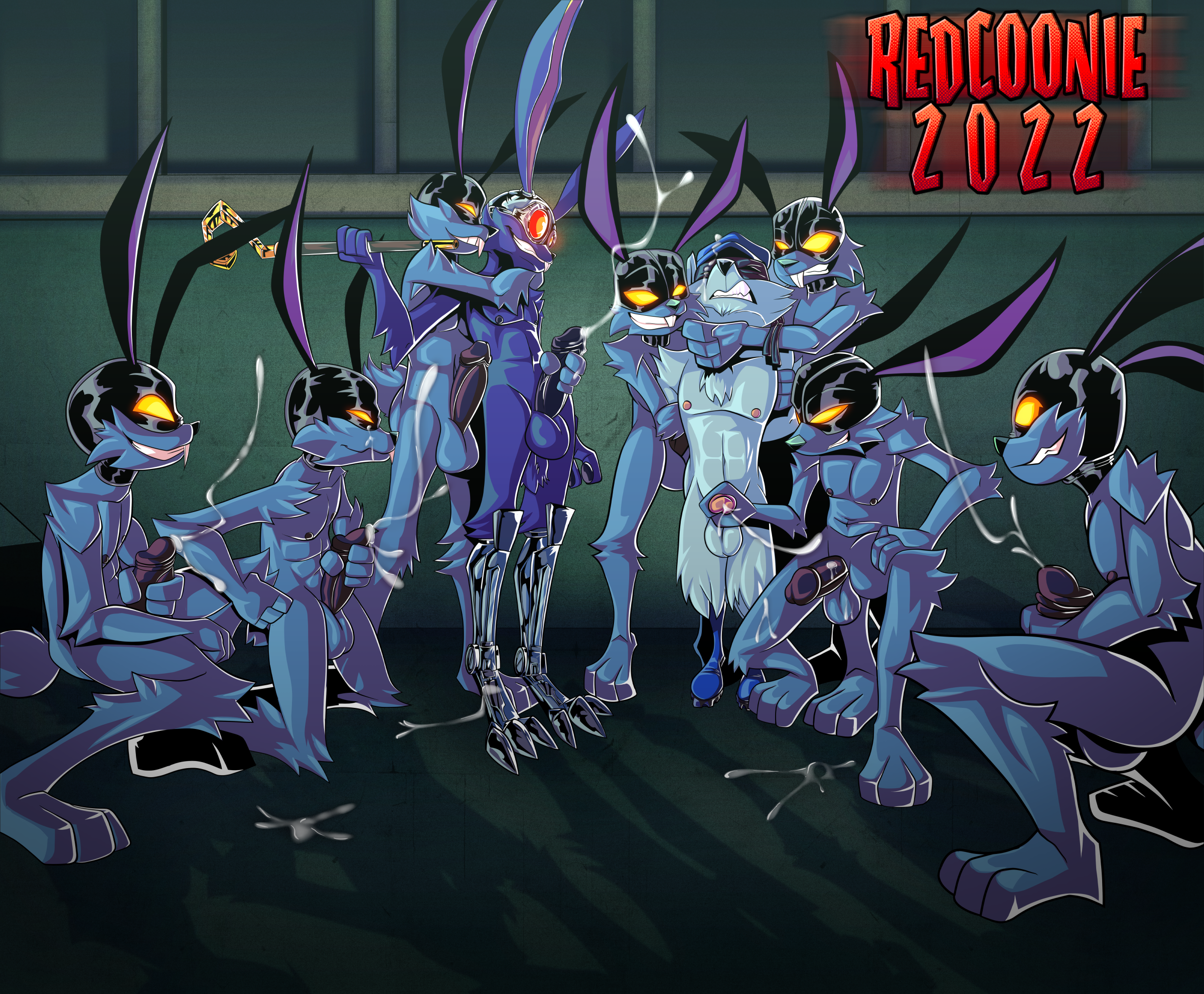 Black_Bunny_Brigade Blackjack_O'Hare Guardians_of_the_Galaxy RedCoonie Sly_Cooper Sly_Cooper_(character) crossover