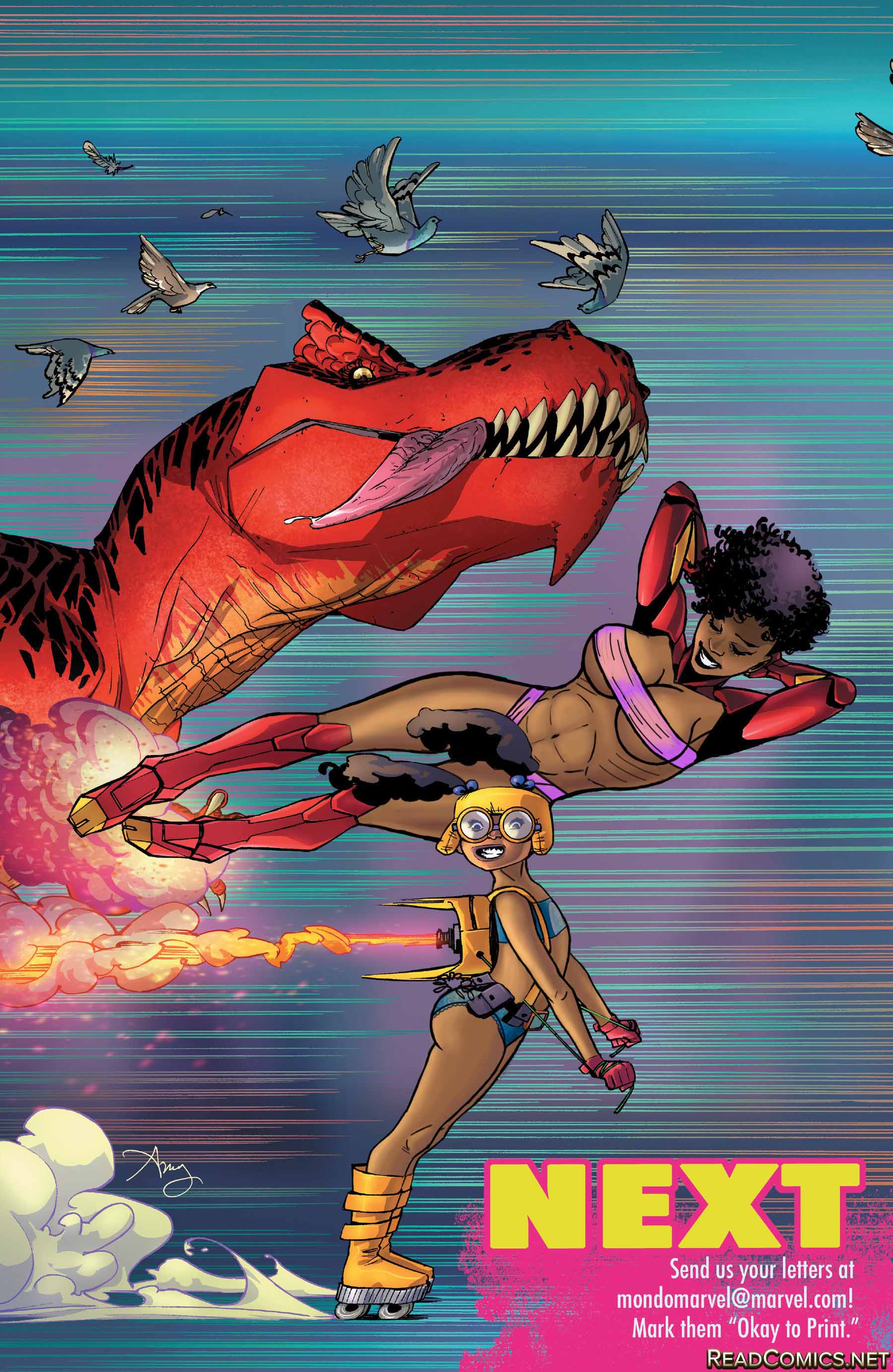 Post 2164741 Comic Devil Dinosaur El Drawo Iron Man Ironheart Lunella Lafayette Marvel Moon