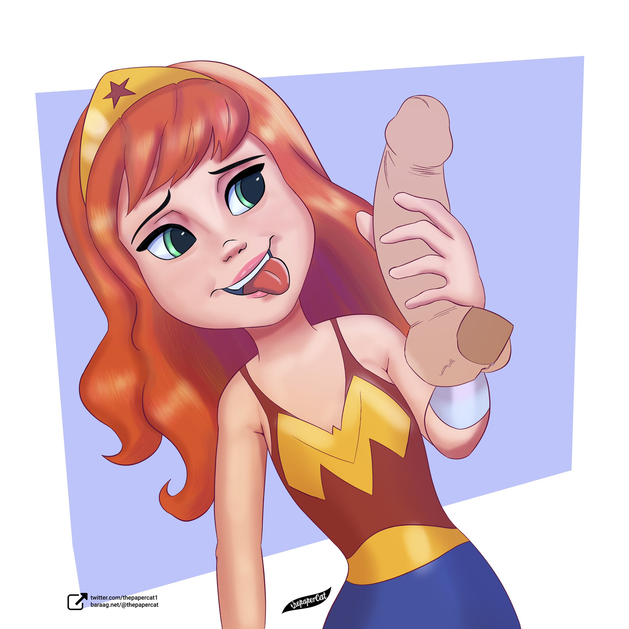 DC Daphne_Blake Scoob! Scooby-Doo_(series) Wonder_Woman Wonder_Woman_(series) cosplay crossover thePaperCat