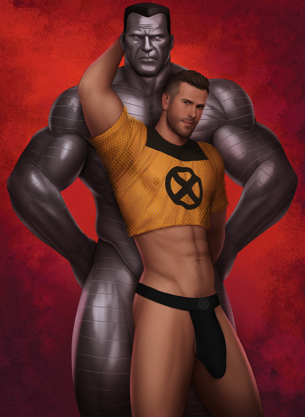 Post 5107267: Colossus Deadpool Drawnpr0n Marvel Ryan_Reynolds X-Men