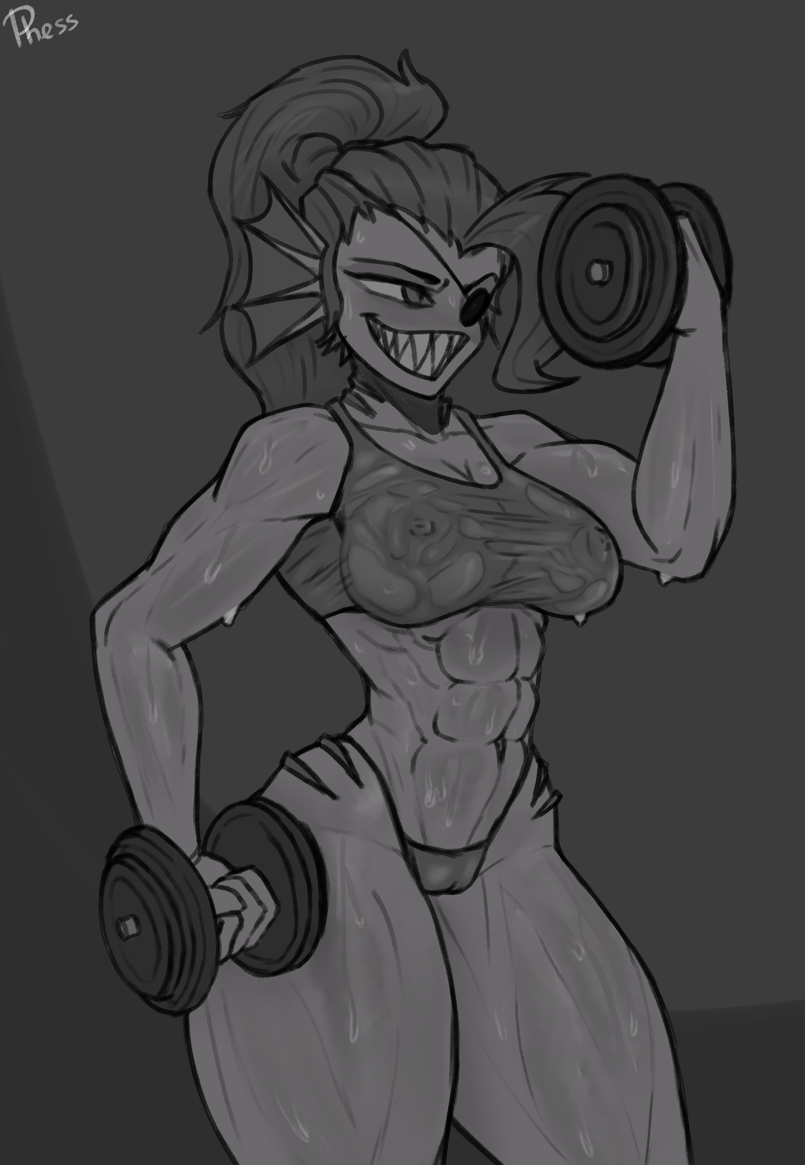 Undertale Undyne phess