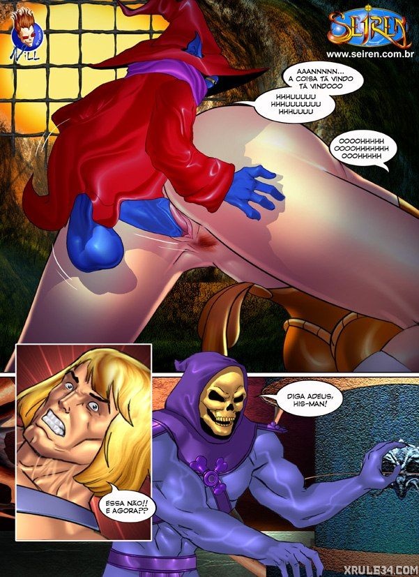 He-Man Masters_of_the_Universe Orko Seiren Skeletor Teela comic