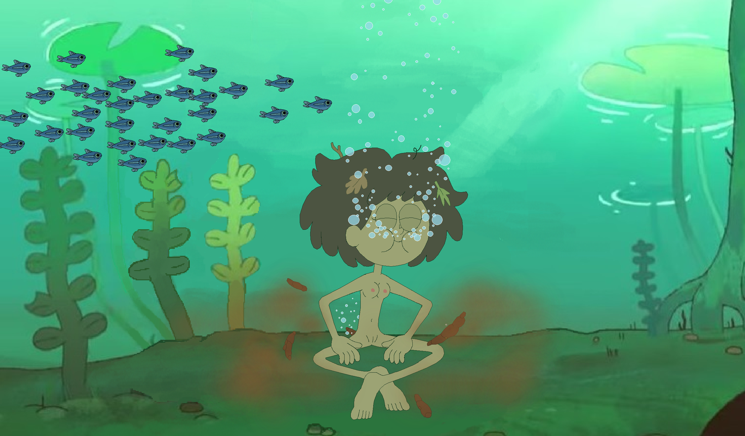 Adult anne amphibia