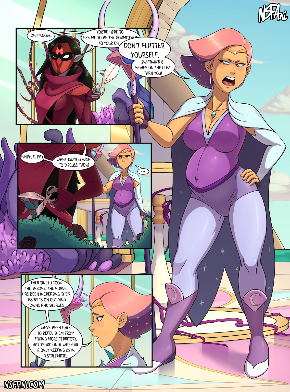 Glimmer Masters_of_the_Universe Shadow_Weaver She-Ra_and_the_Princesses_of_Power comic nsfani