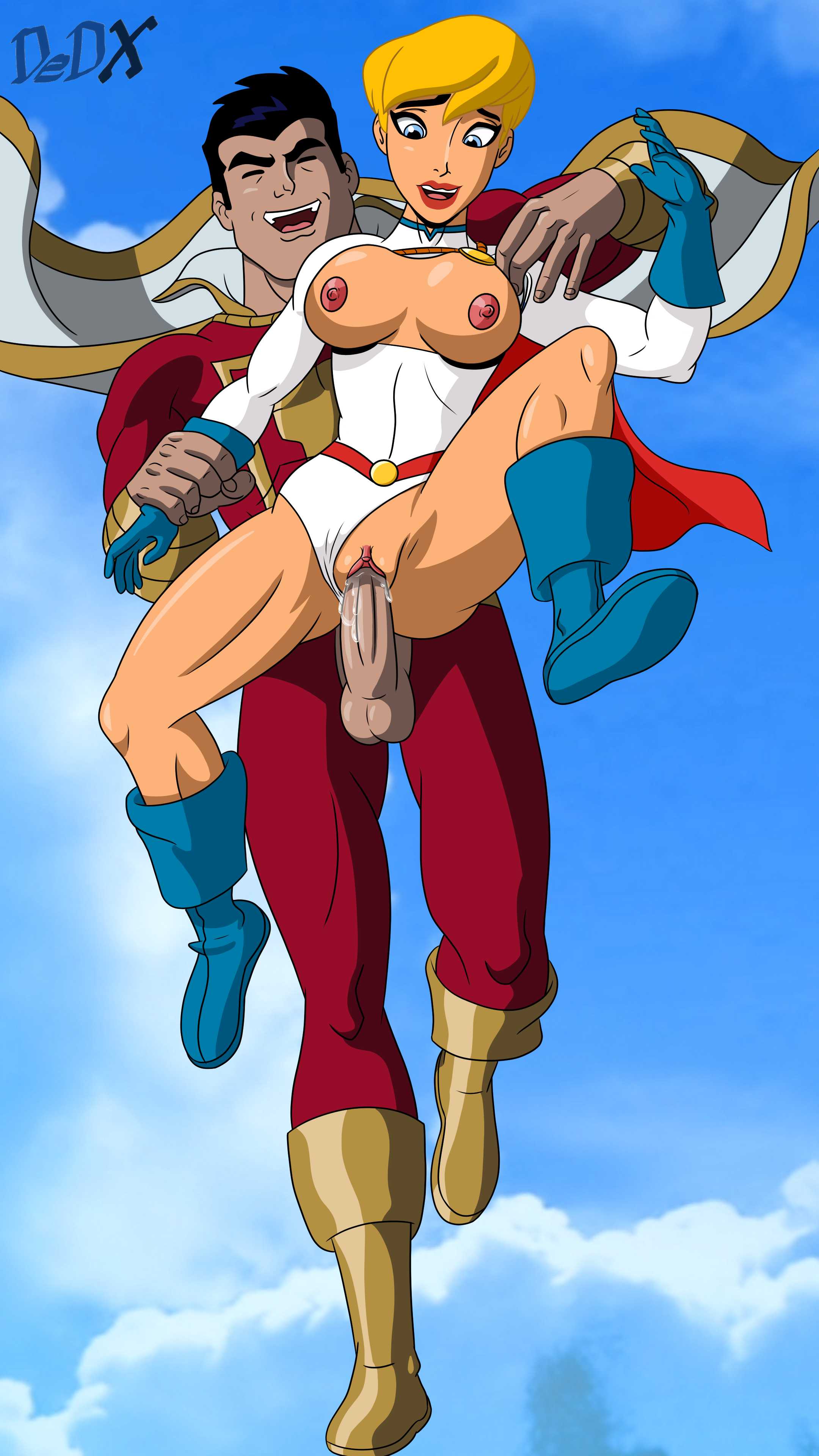 DC DCAMU DeDX Power_Girl Shazam Superman/Batman:_Public_Enemies