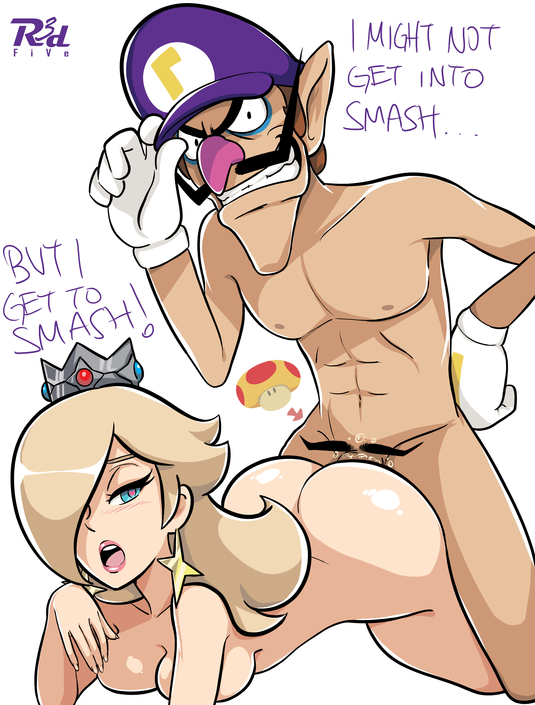 Waluigi x rosalina
