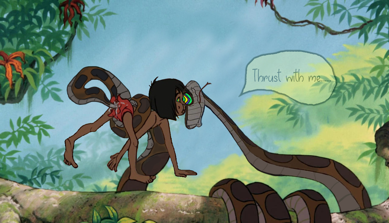 Post 3644570 Edit Kaa Mowgli The Jungle Book