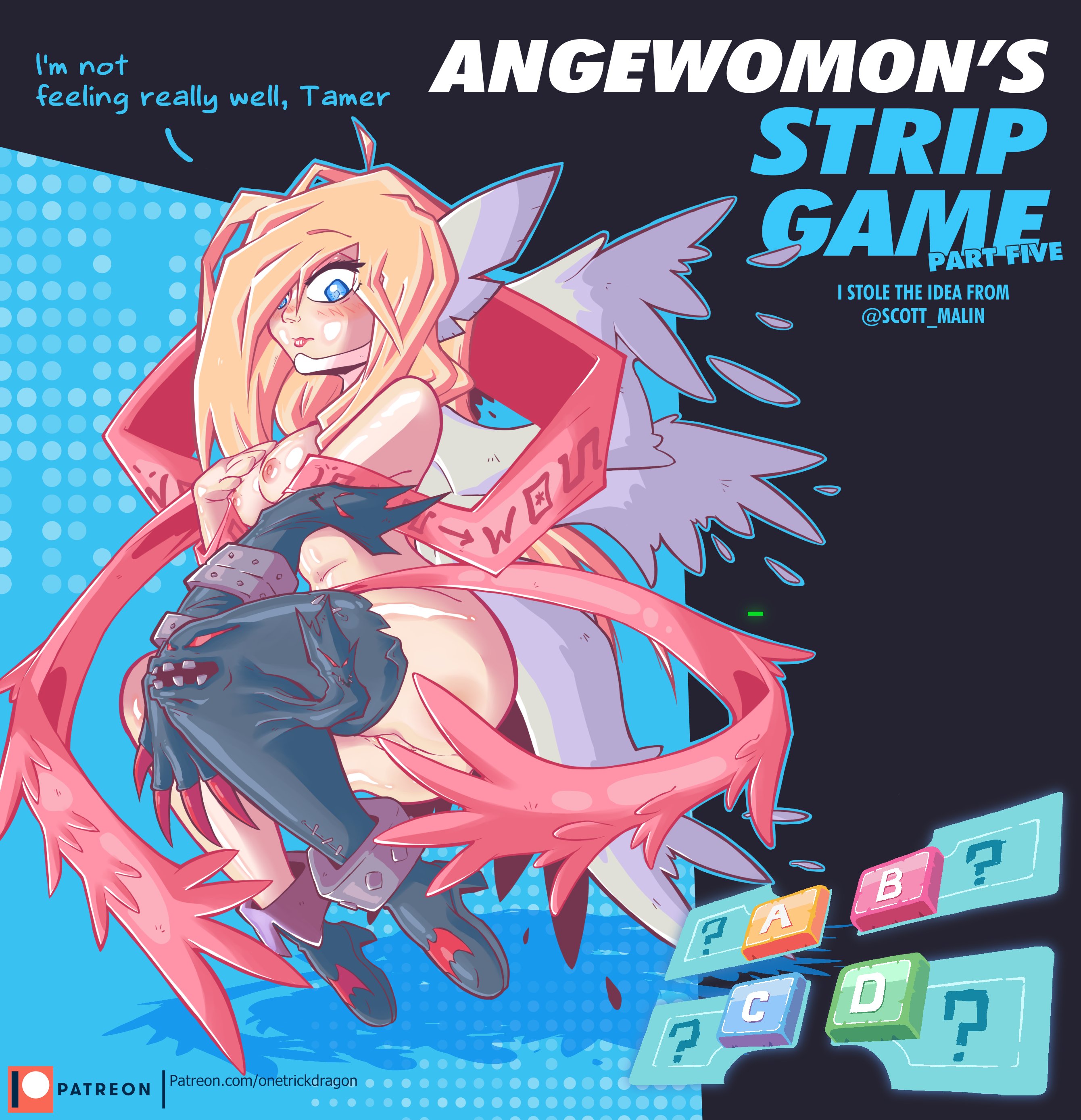 Angewomon Digimon one_trick_dragon