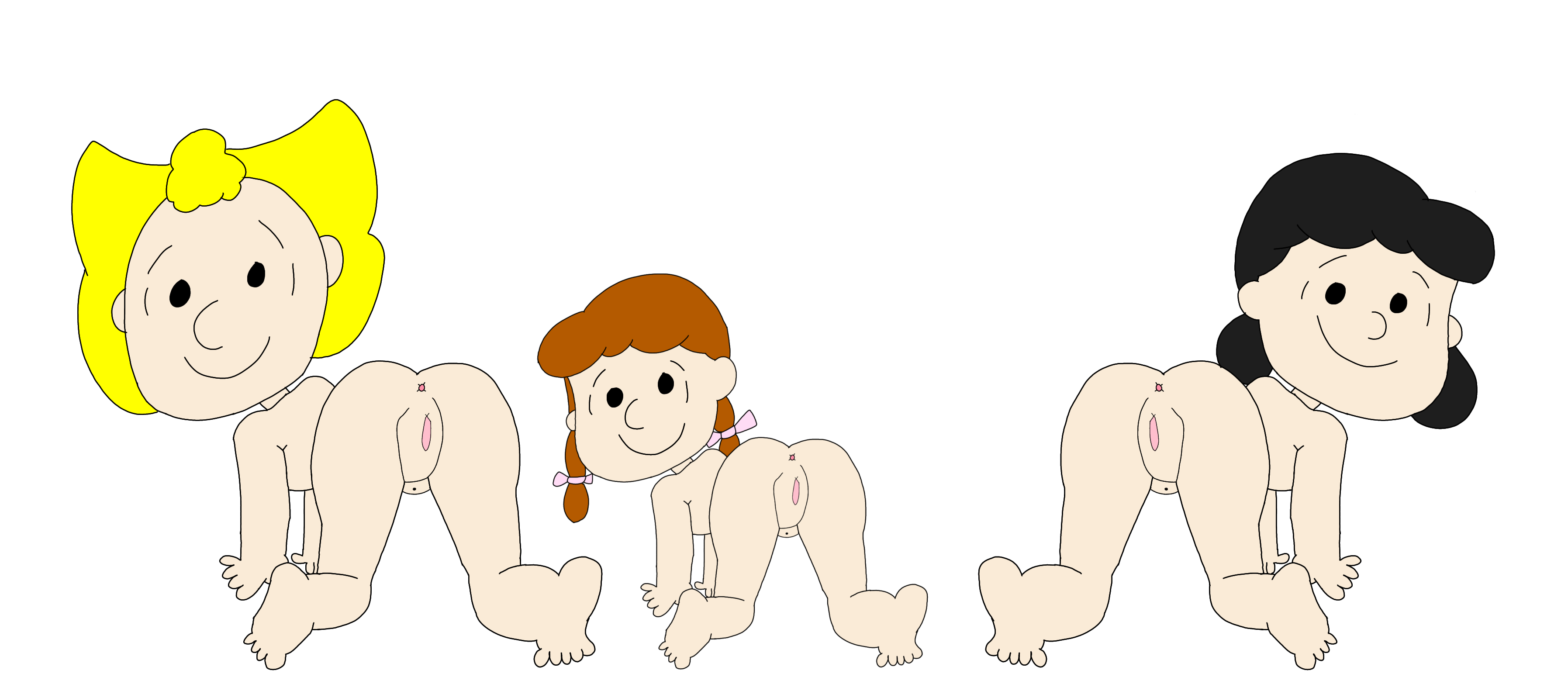 Post 6305183: little_pigtailed_girl lucy_van_pelt peanuts sally_brown