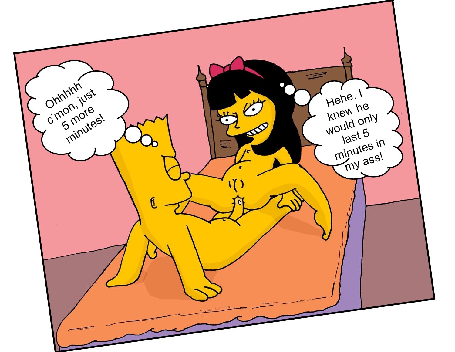 Jessica lovejoy and bart simpson comic porn