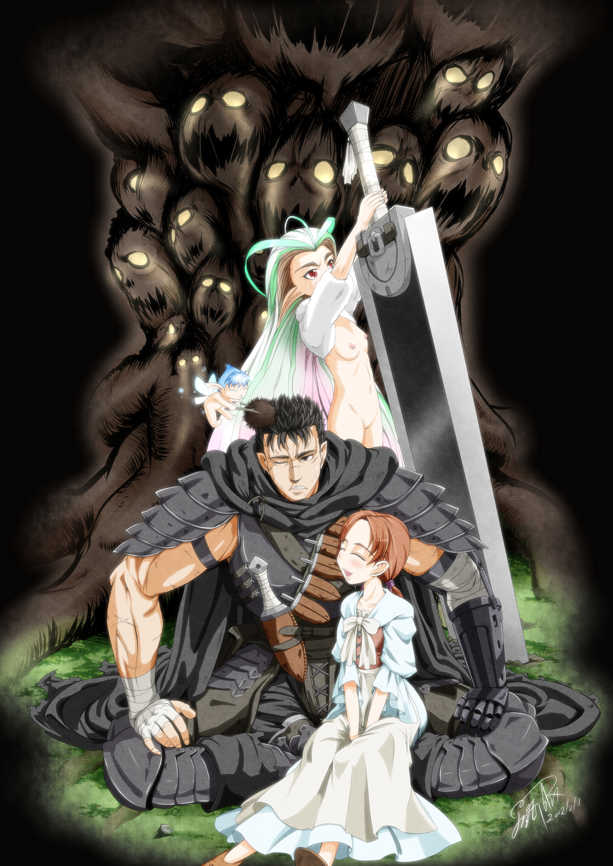 Berserk Guts Jill Puck Rosine