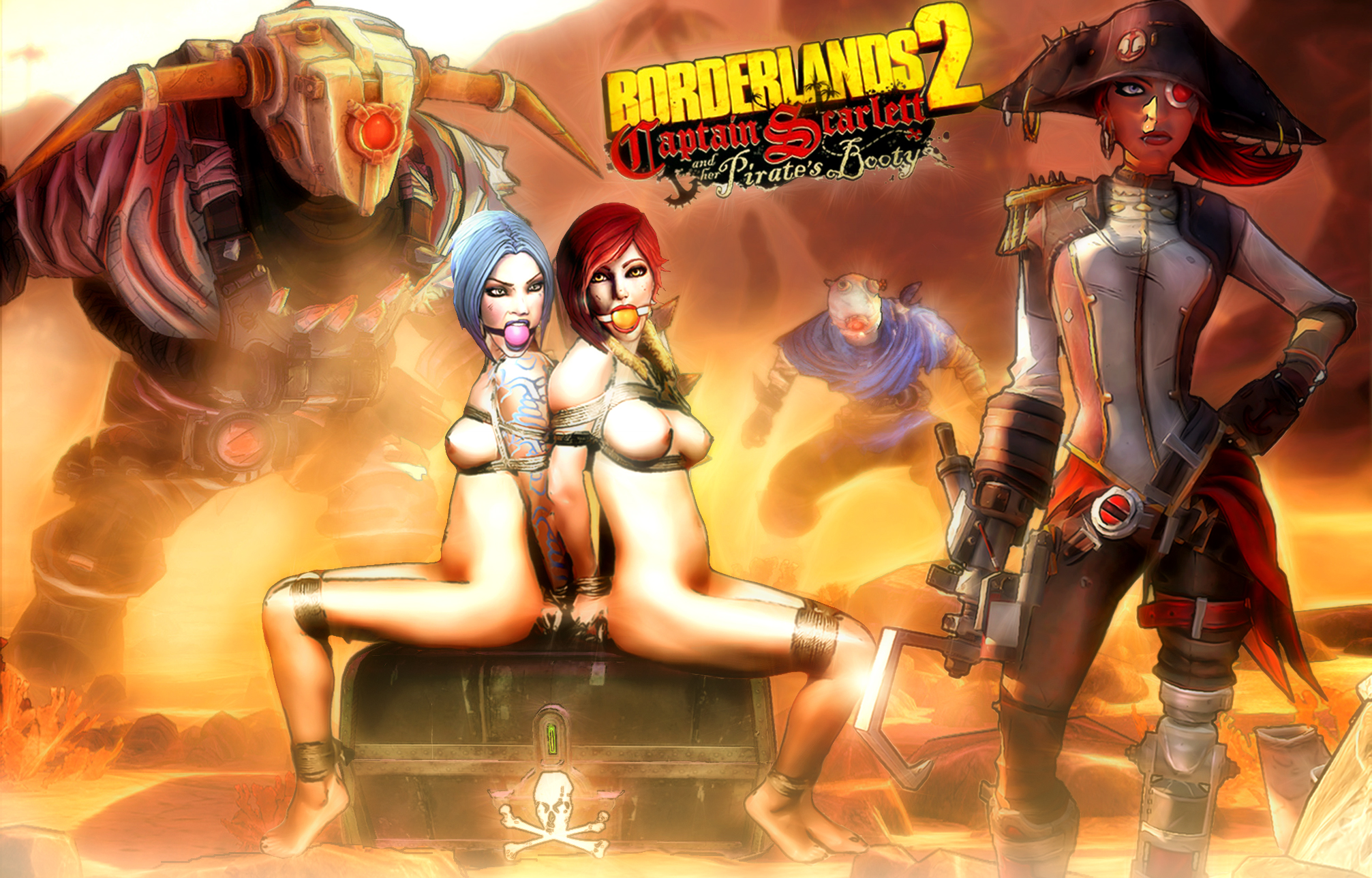 Borderlands 2 Captain Scarlett Sexy - Post 1180749: Borderlands Borderlands_2 Captain_Scarlett Lilith Maya  Undyingtota