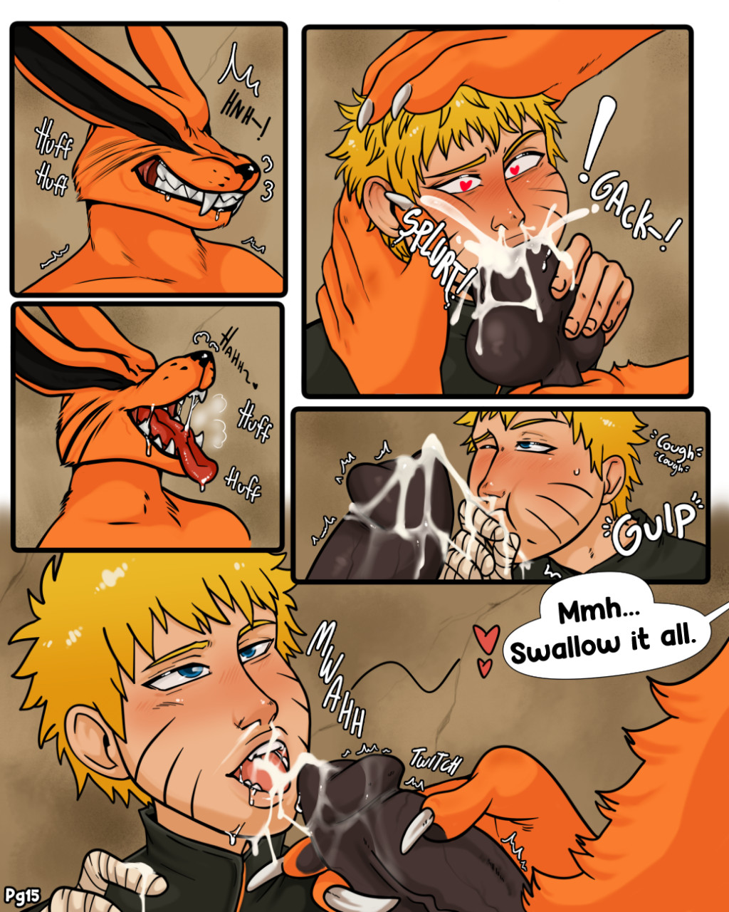 Post 5146179 Comic Kurama Kyuubi Naruto Naruto Uzumaki Princevulpine