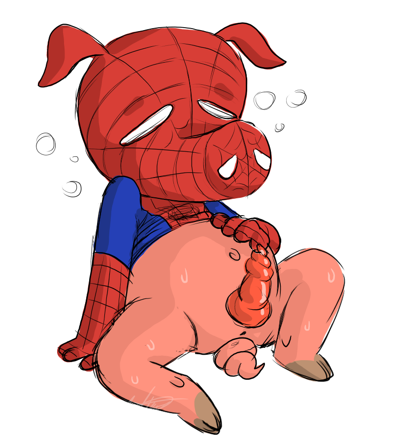 Jellfy Marvel Peter_Porker Spider-Ham Spider-Man:_Into_the_Spider-Verse Spider-Man_(series)