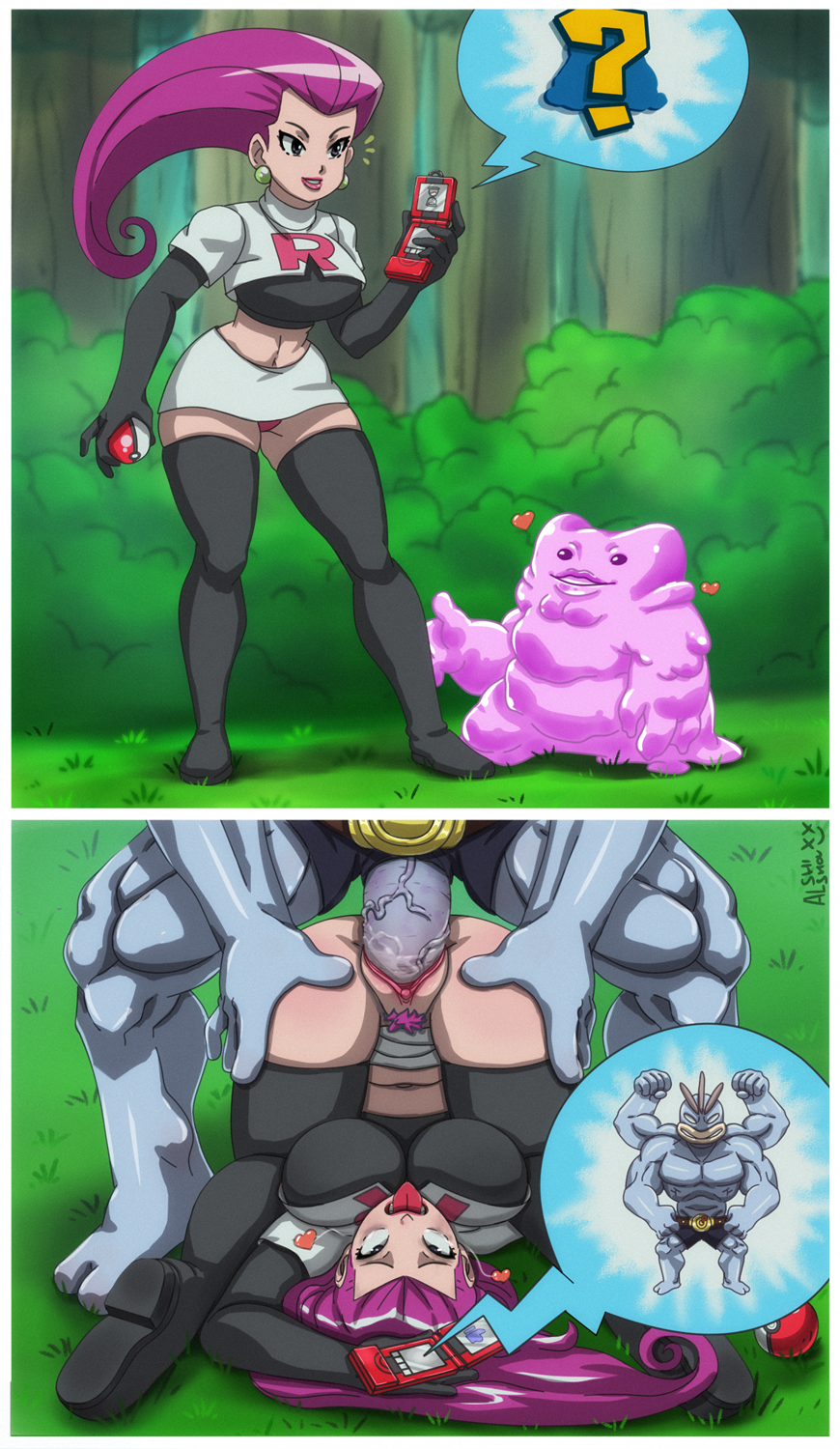 Post 3615746: Ditto Jessie Machamp Porkyman Team_Rocket