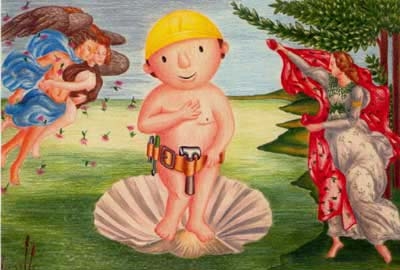 Bob_the_Builder Suzanne_Ozolins The_Birth_Of_Venus art featured_image