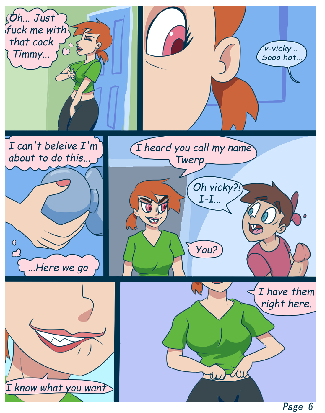 Post 4302071: Blueowl34 comic Fairly_OddParents Timmy_Turner Vicky