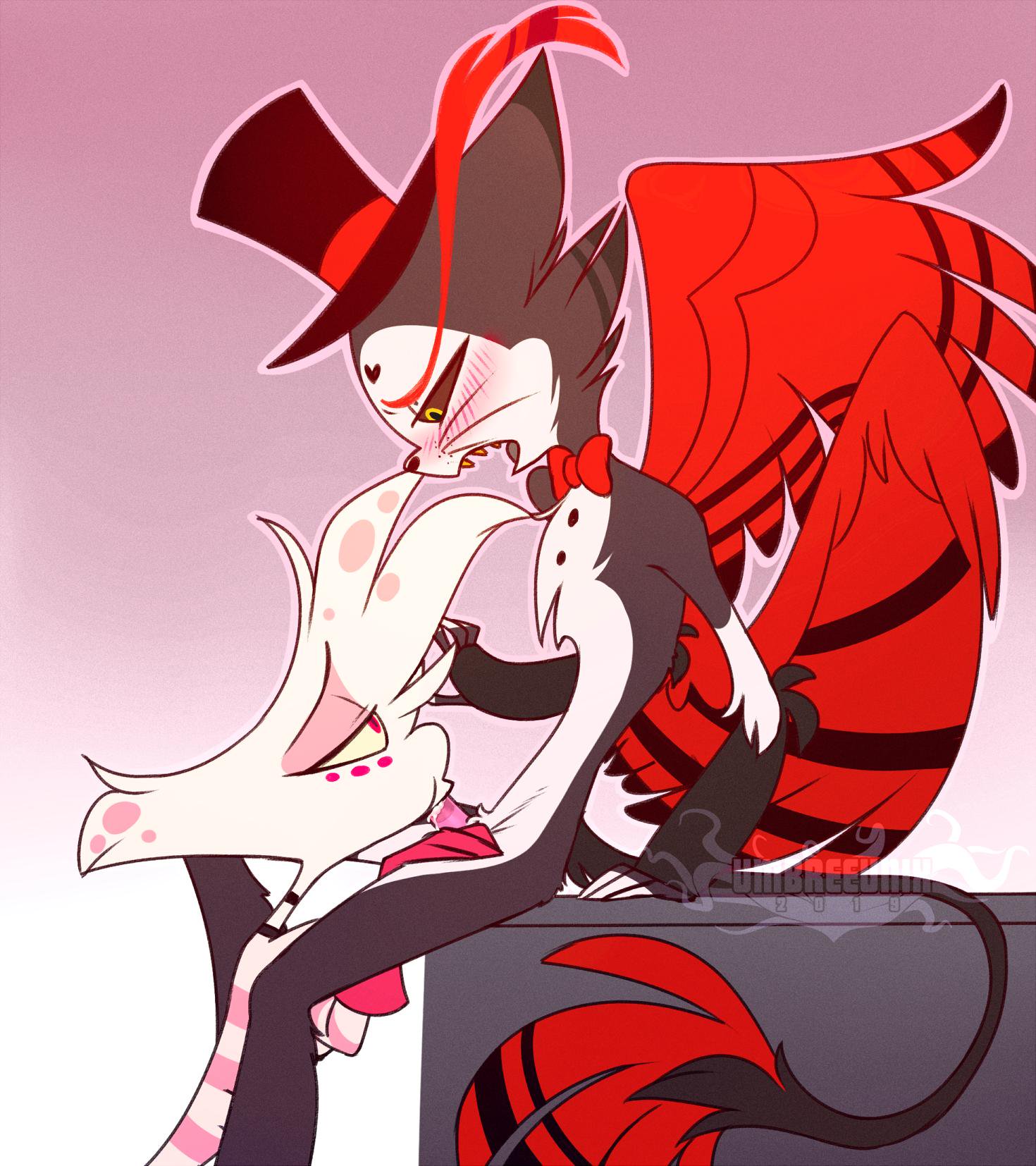 Post 3352342 Angeldust Hazbinhotel Husk Umbreeunix