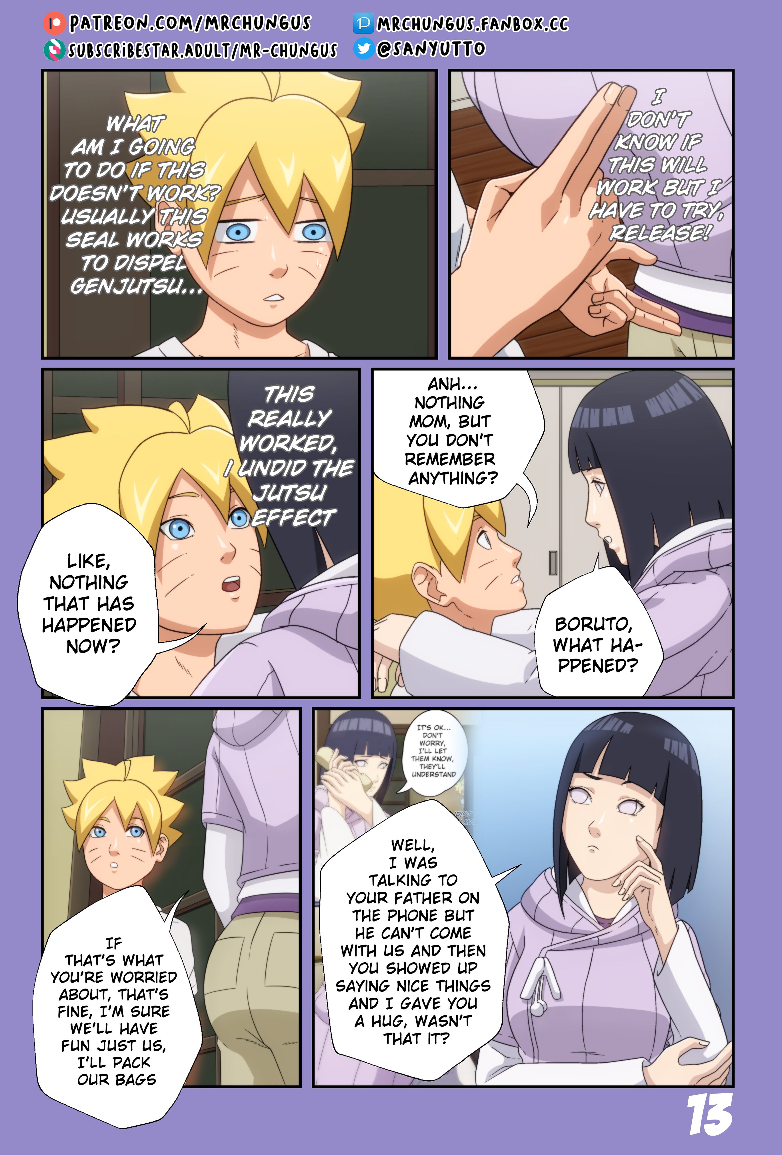 Post 5190224 Borutonarutonextgenerations Borutouzumaki Comic Hinatahyuuga Mrchungus Naruto 