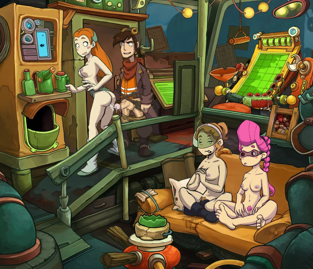 Deponia Donna Fyren Goal Rufus Toni