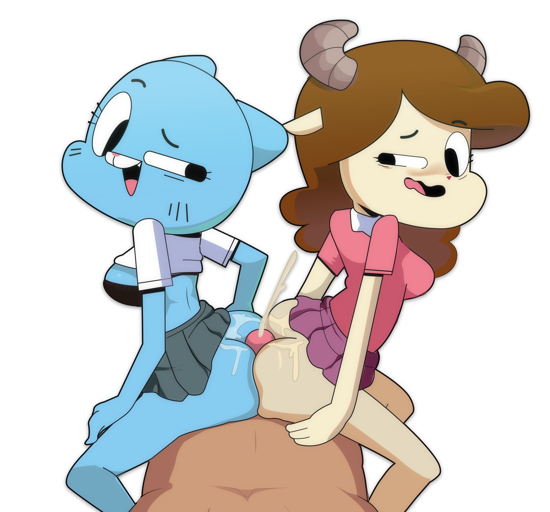 Post 4811778 Chun Ni Crossover Gosgoz Miraclestar Nicolewatterson Theamazingworldofgumball 