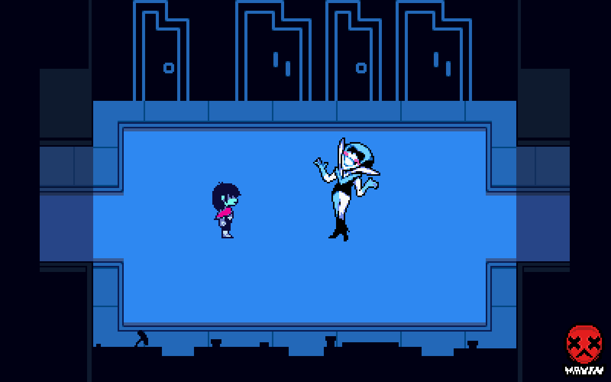 Kris deltarune sprite sheet